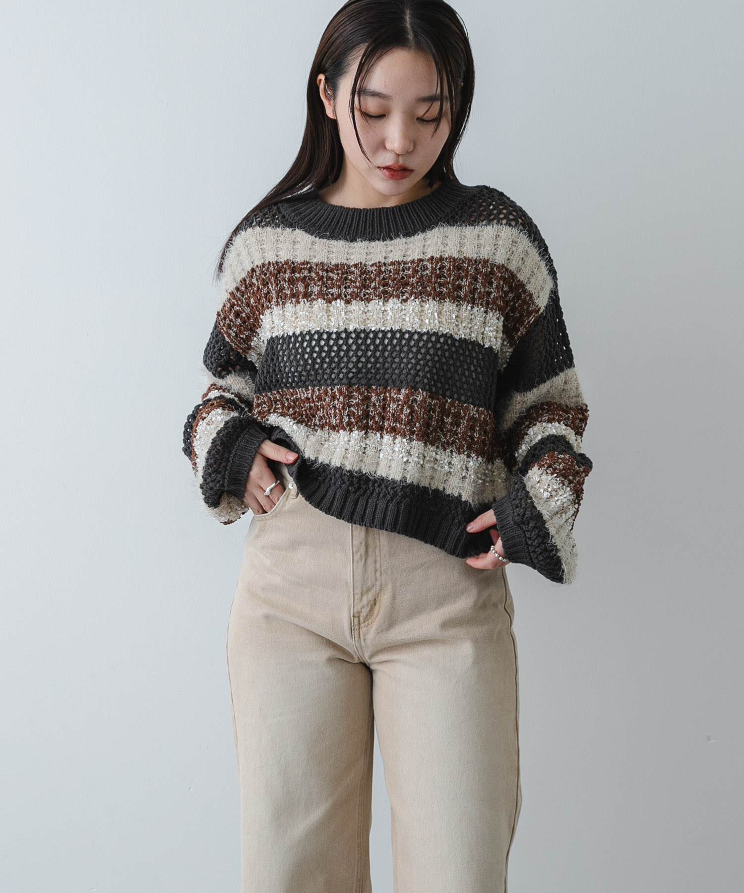 身長：158cm サイズ：one