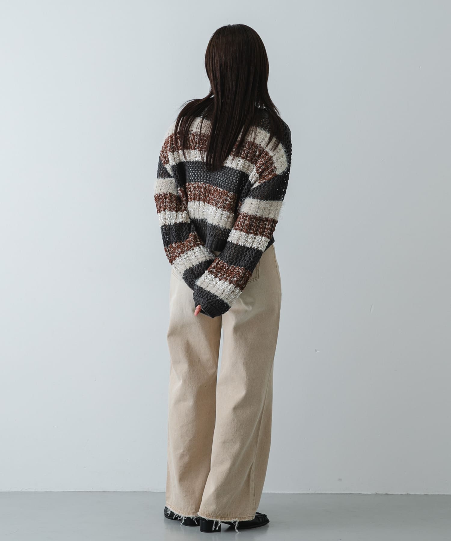 身長：158cm サイズ：one