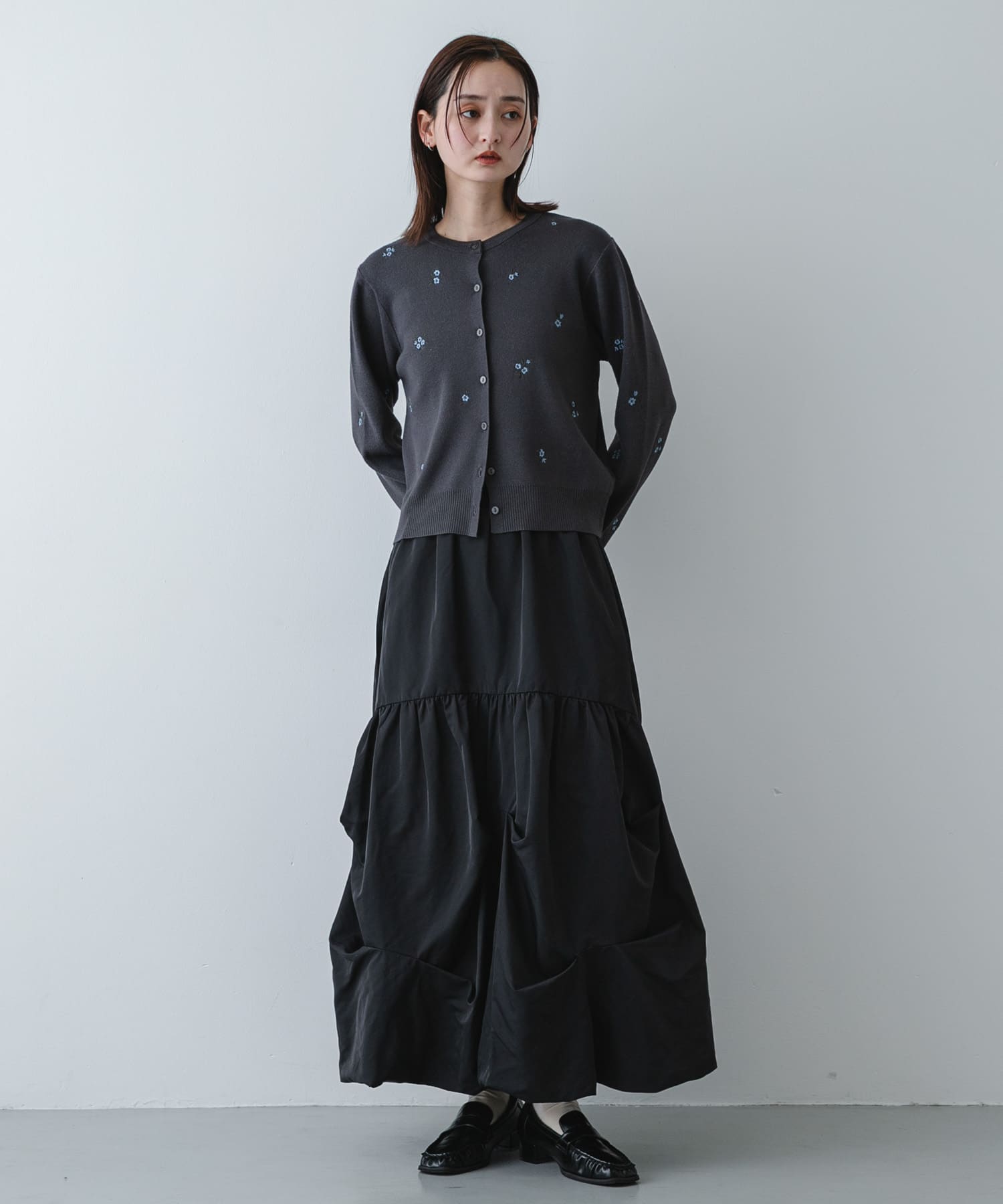 身長：169cm サイズ：one