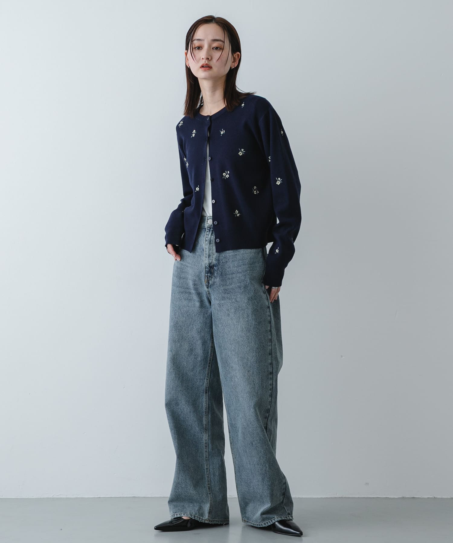 身長：169cm サイズ：one