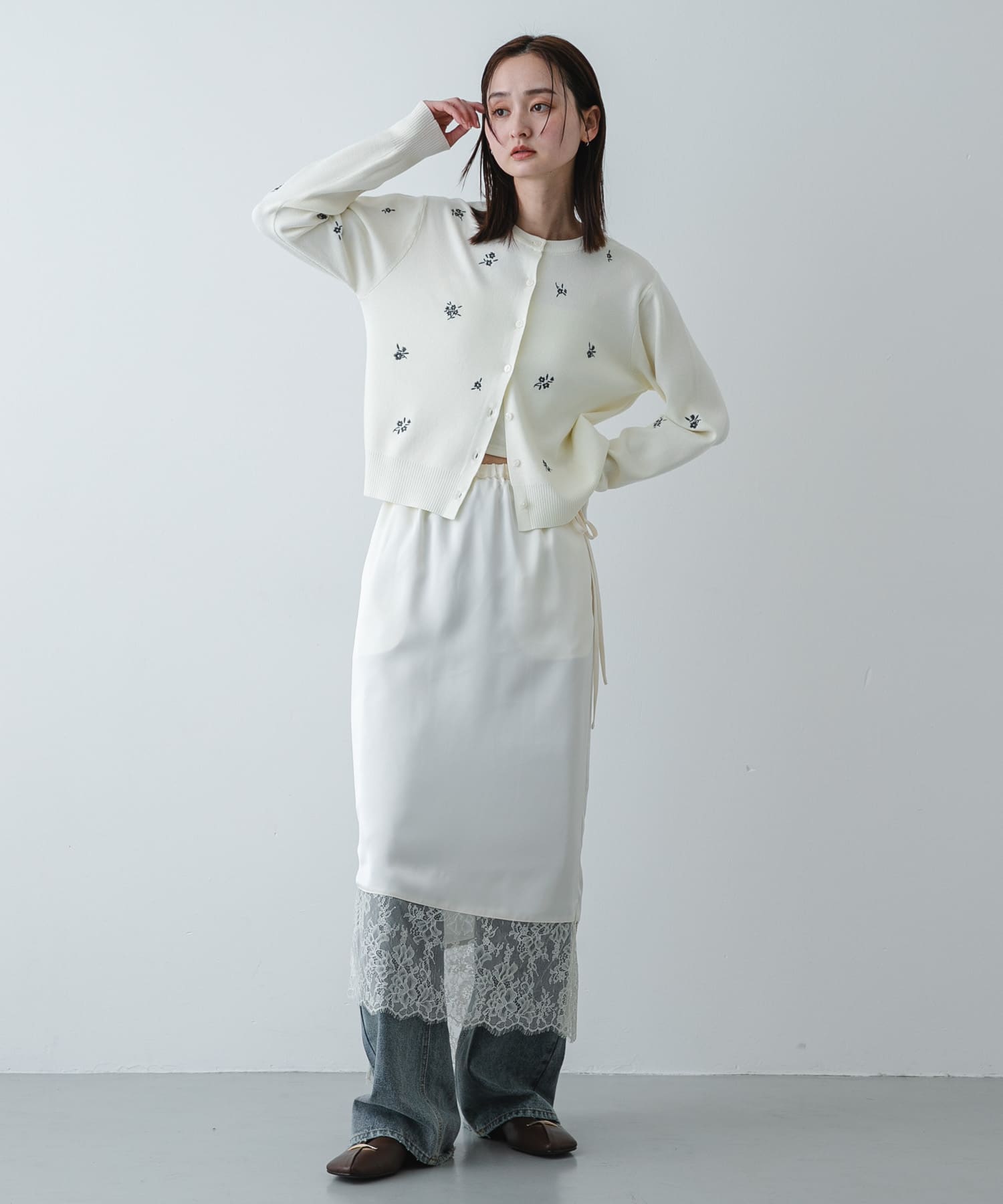 身長：169cm サイズ：one