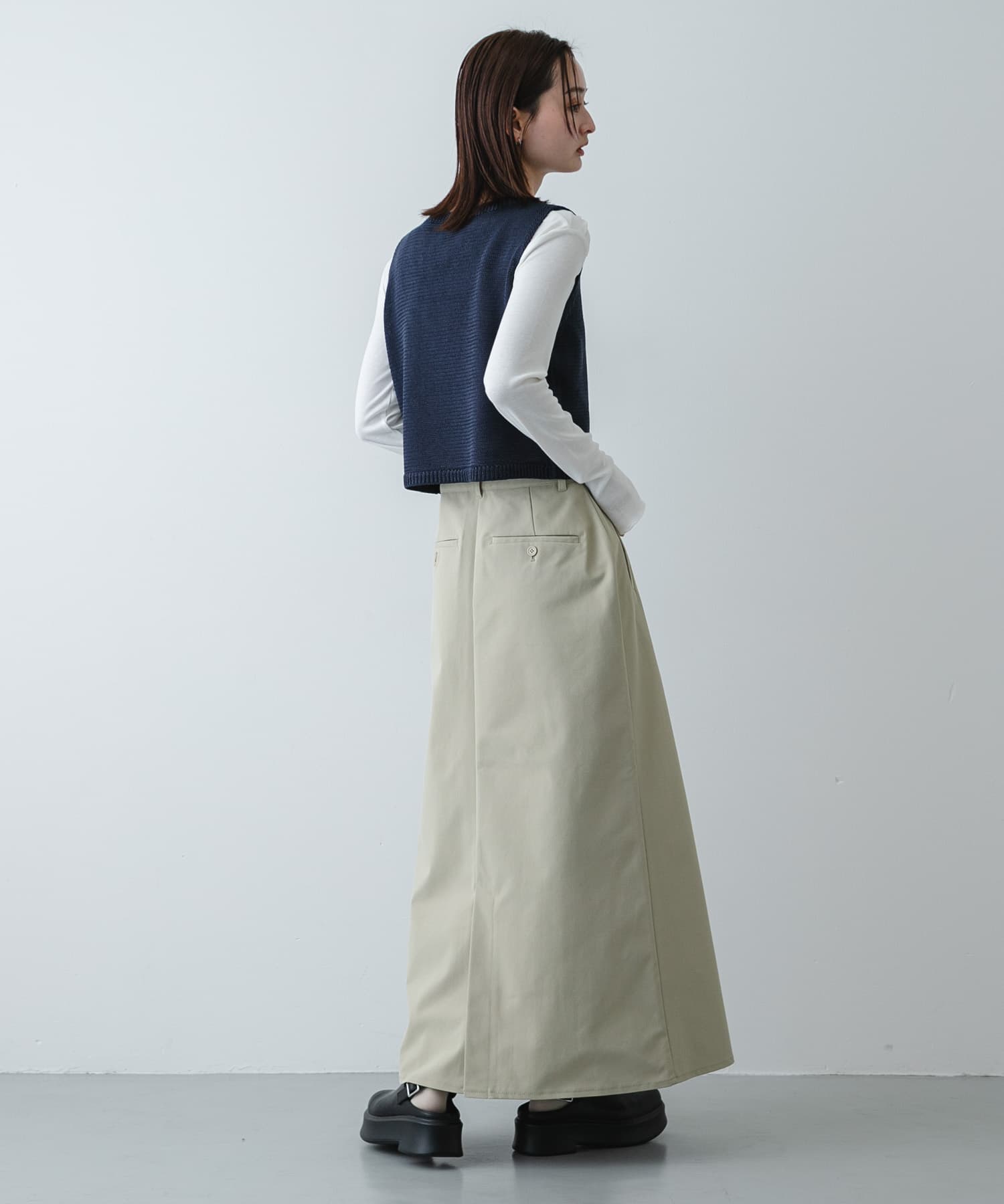 身長：169cm サイズ：one