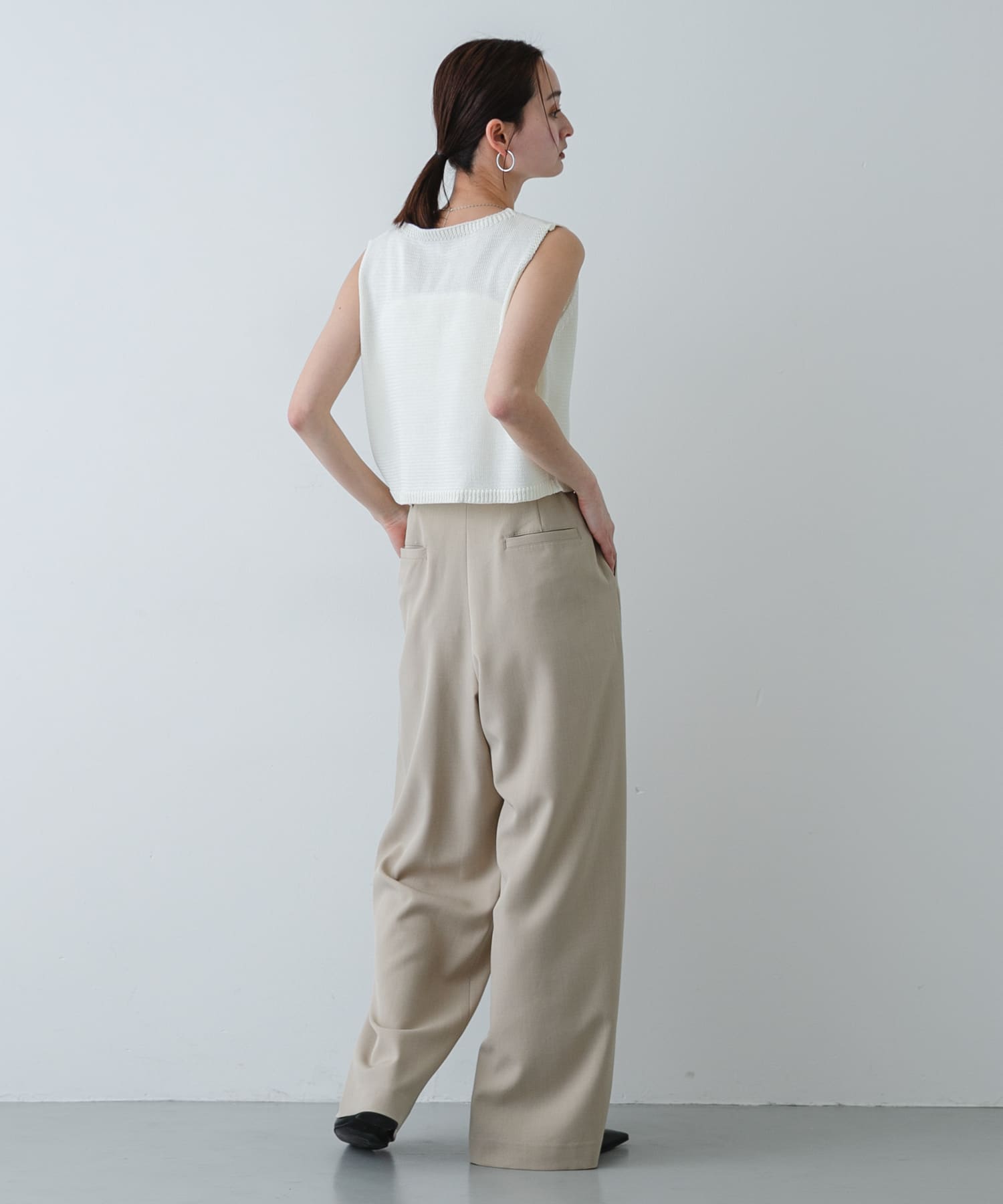身長：169cm サイズ：one