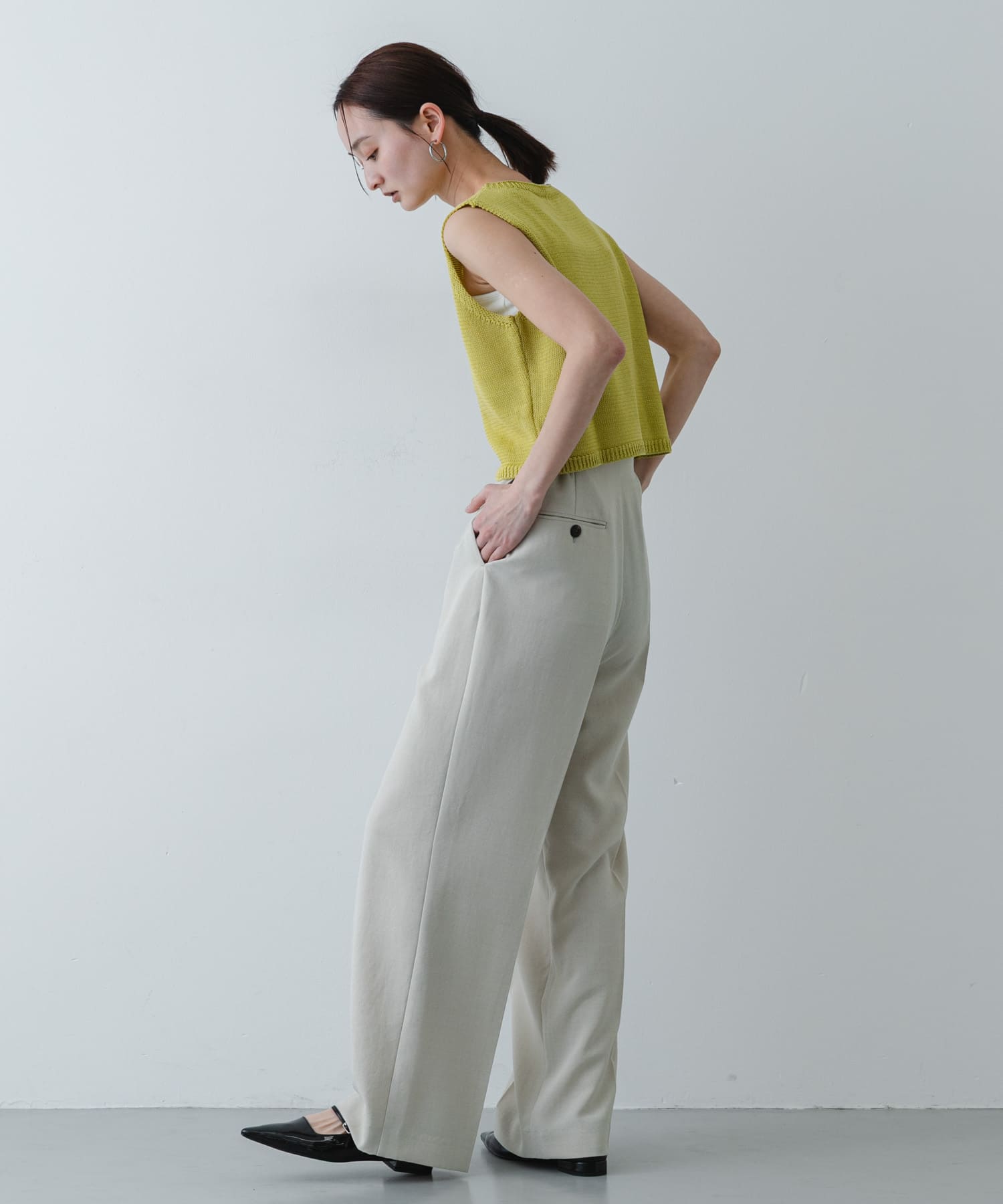 身長：169cm サイズ：one