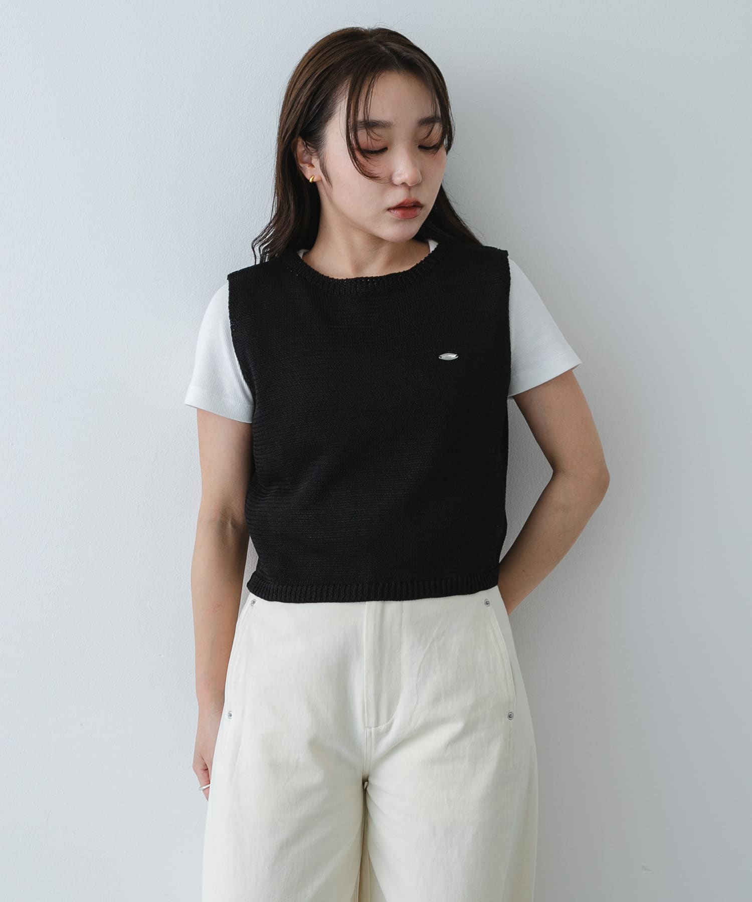 身長：158cm サイズ：one