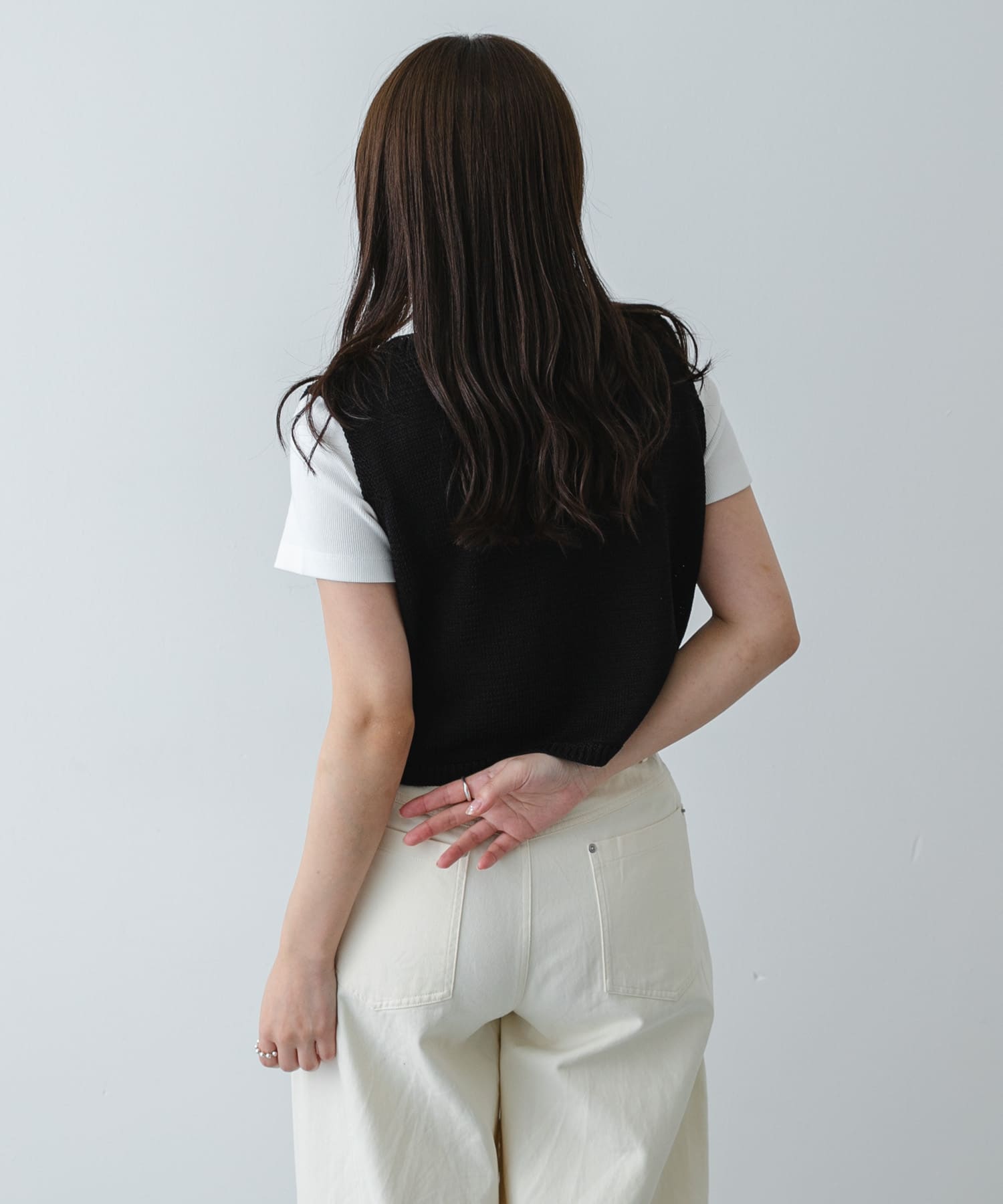 身長：158cm サイズ：one