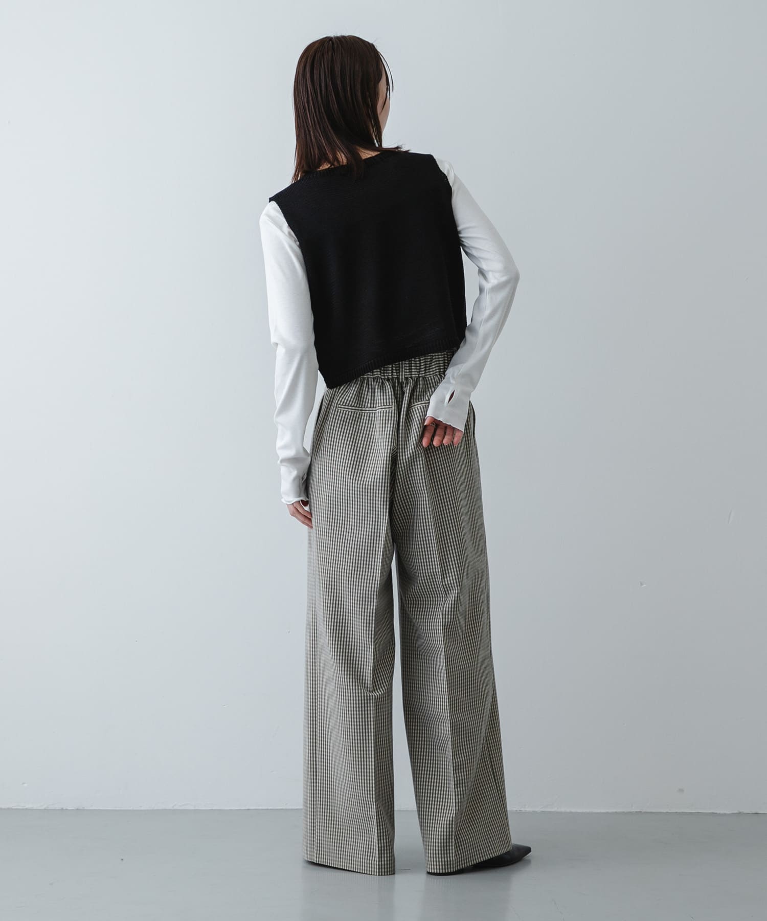 身長：169cm サイズ：one