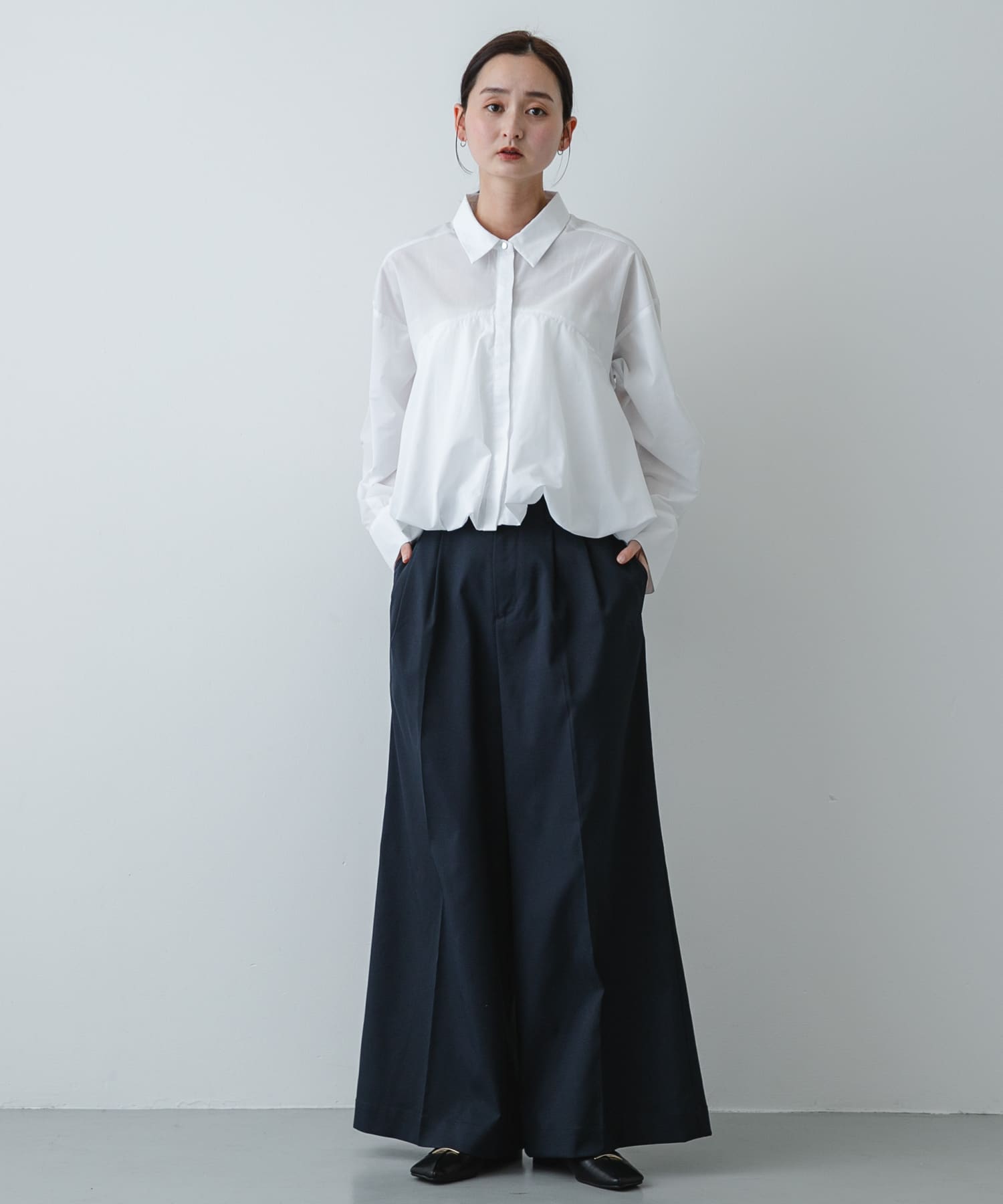 身長 : 169cm サイズ : one