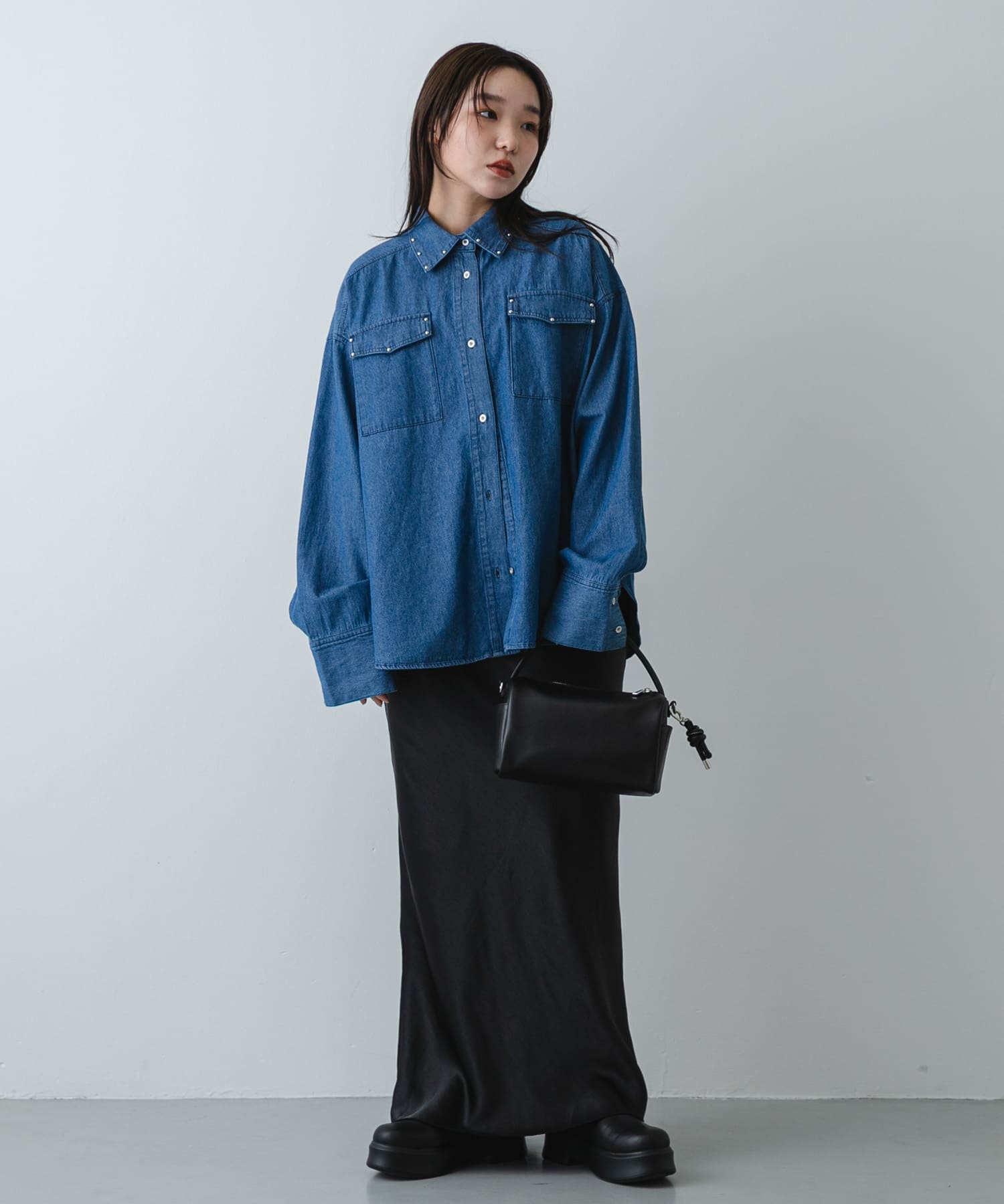 身長：158cm サイズ：one