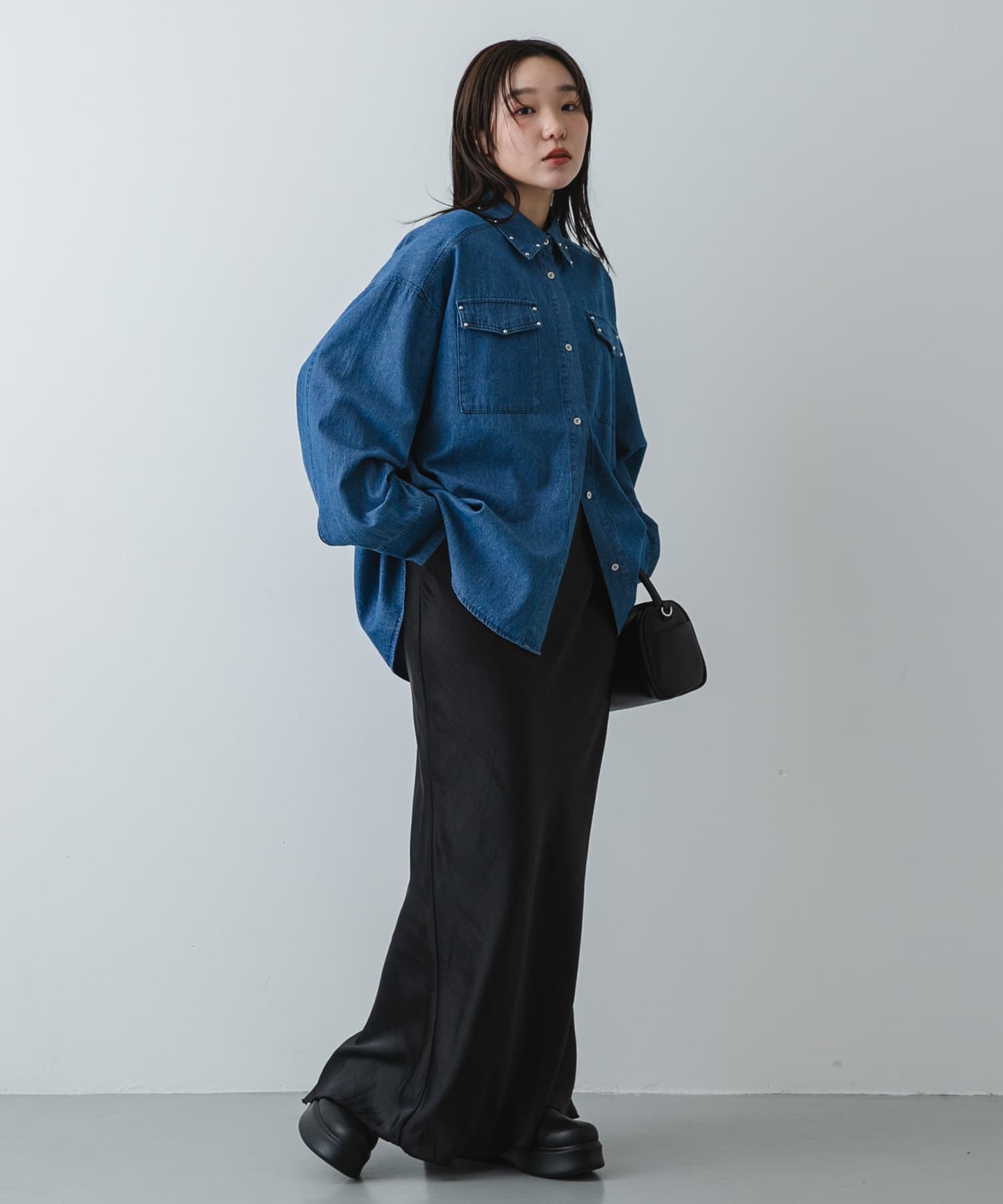 身長：158cm サイズ：one