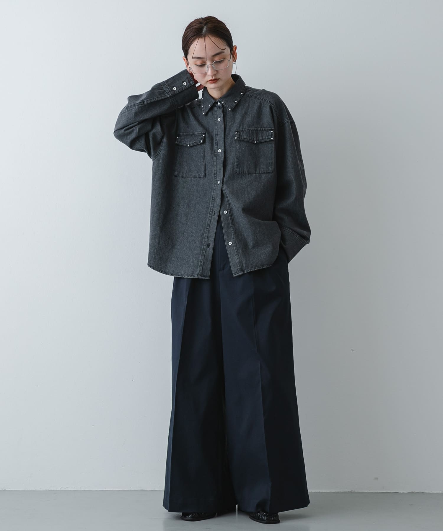 身長：169cm サイズ：one