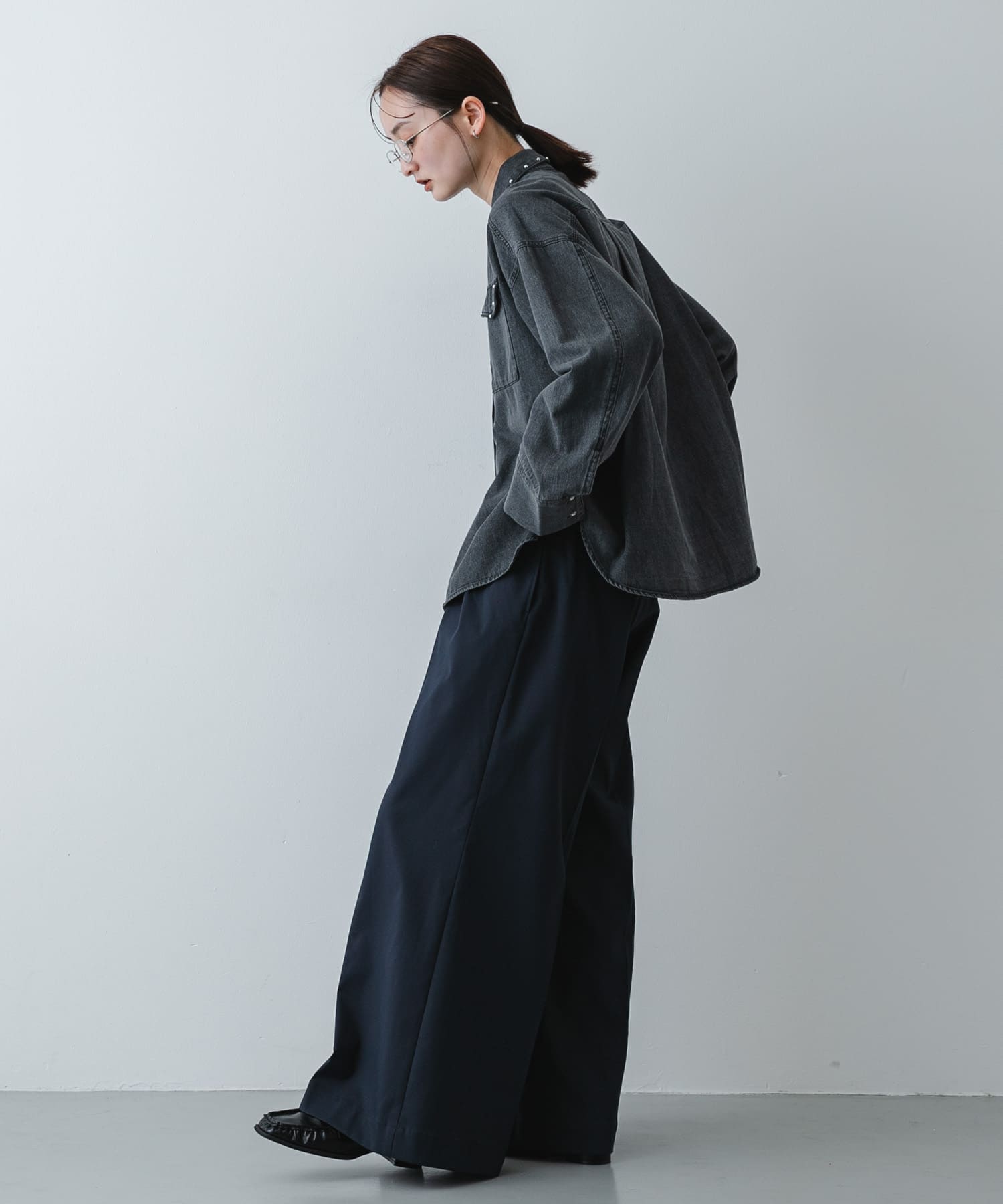 身長：169cm サイズ：one