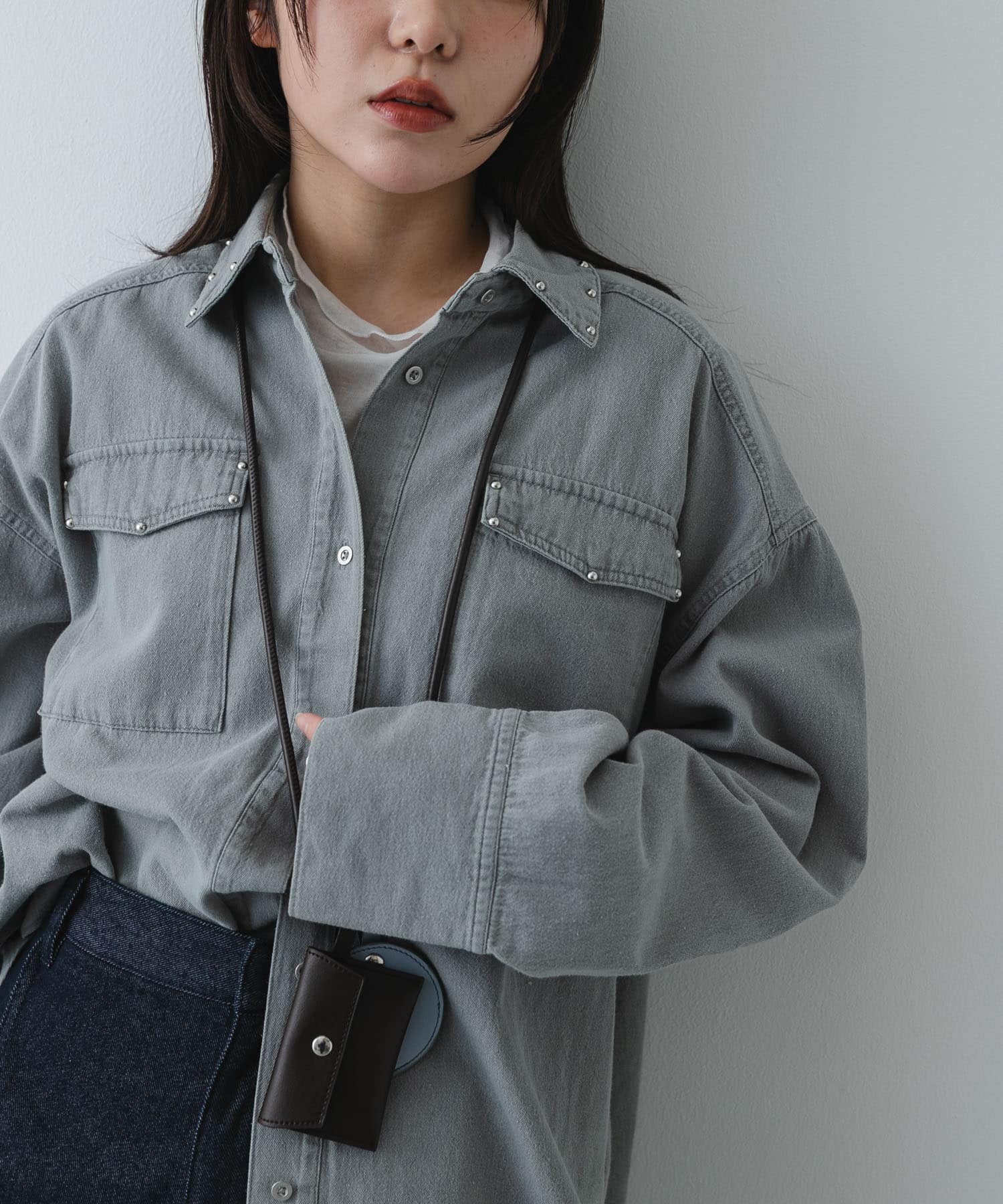 身長：158cm サイズ：one