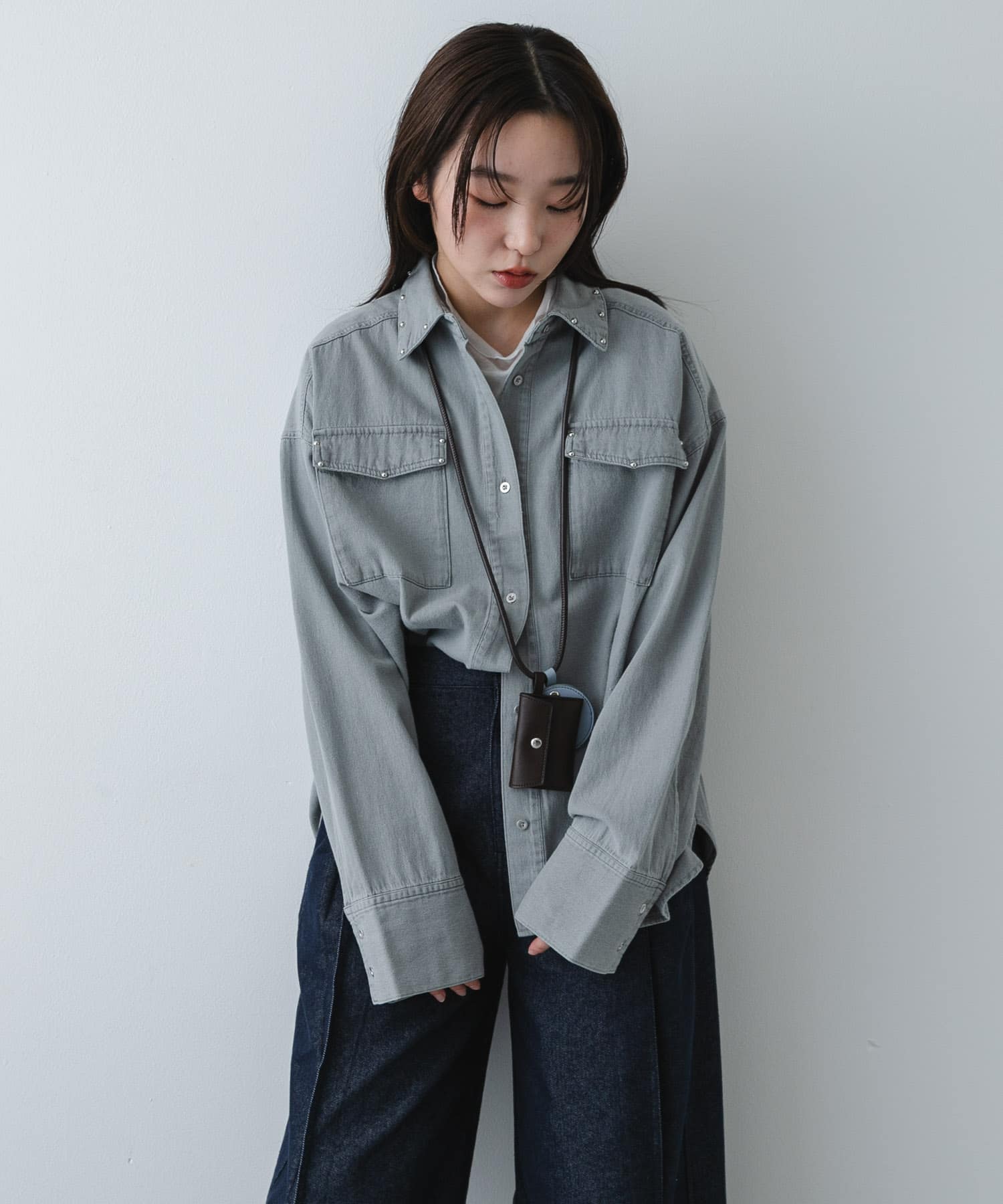 身長：158cm サイズ：one