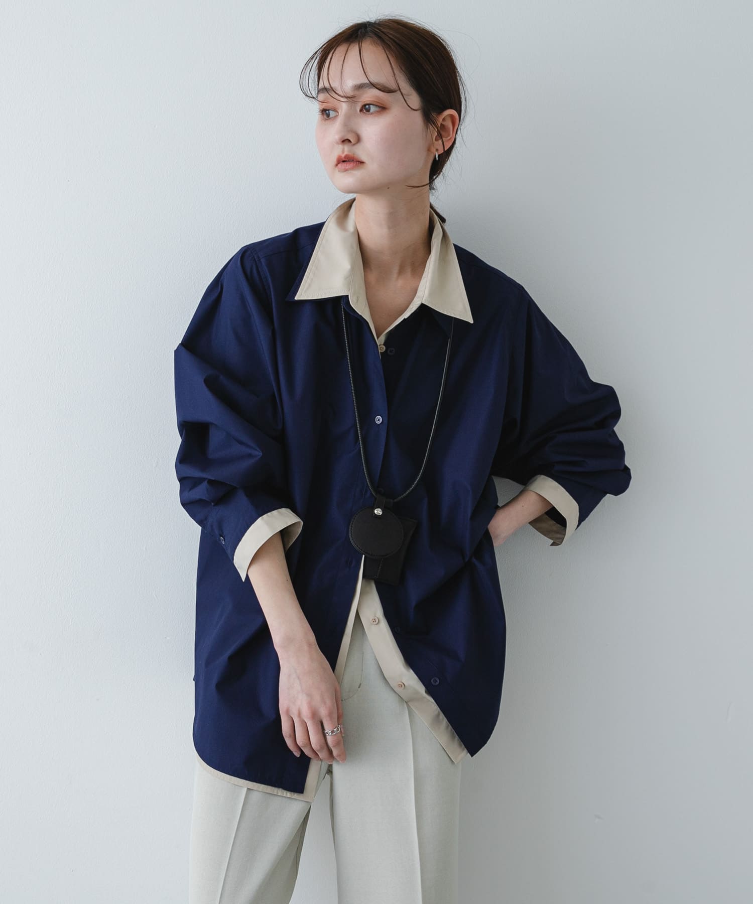 身長：169cm サイズ：one