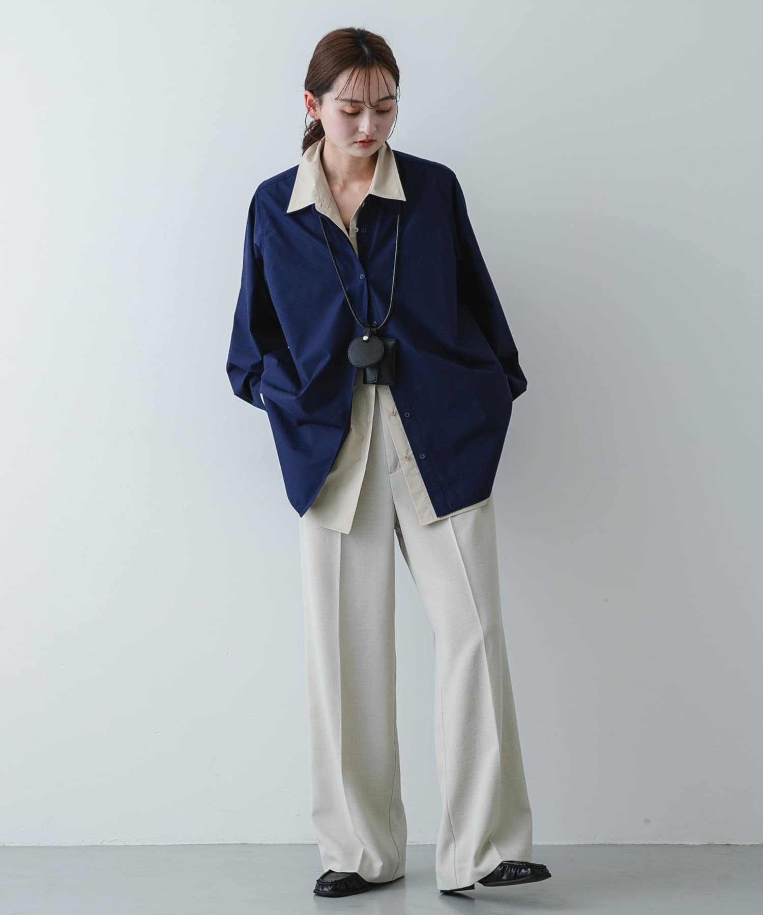 身長：169cm サイズ：one