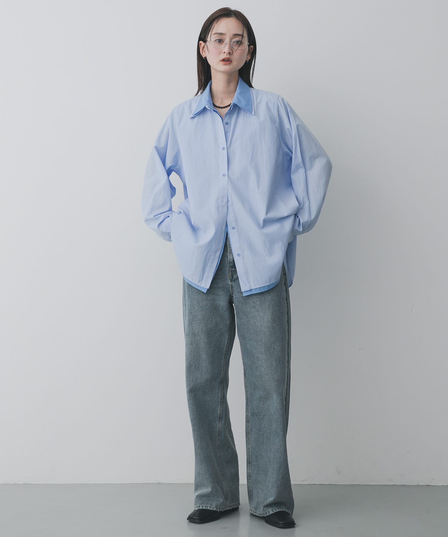 身長：169cm サイズ：one