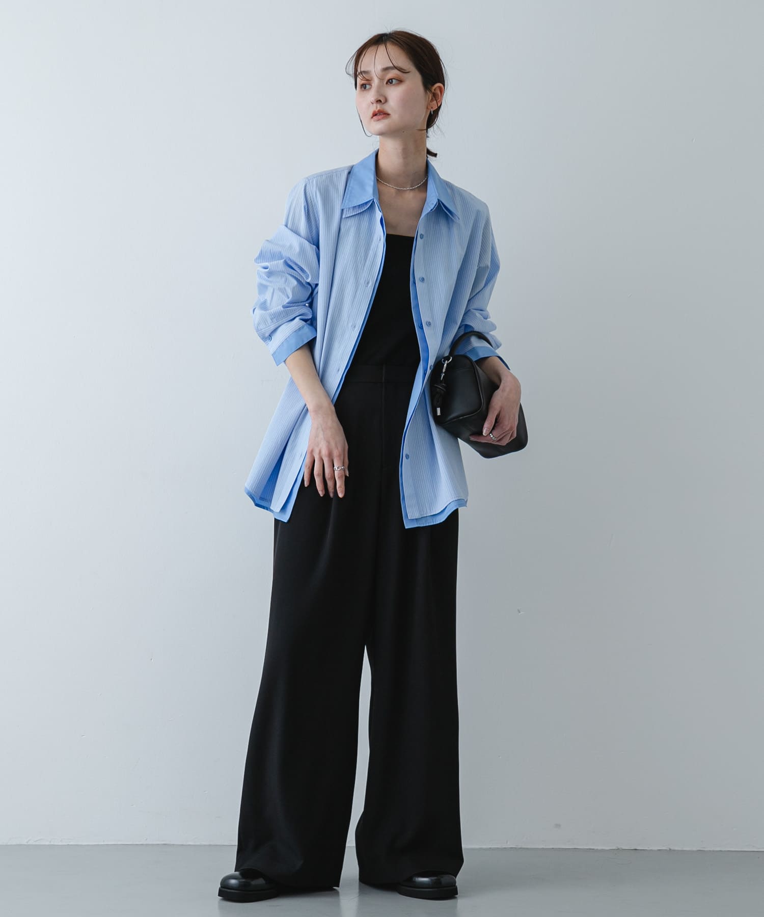 身長：169cm サイズ：one