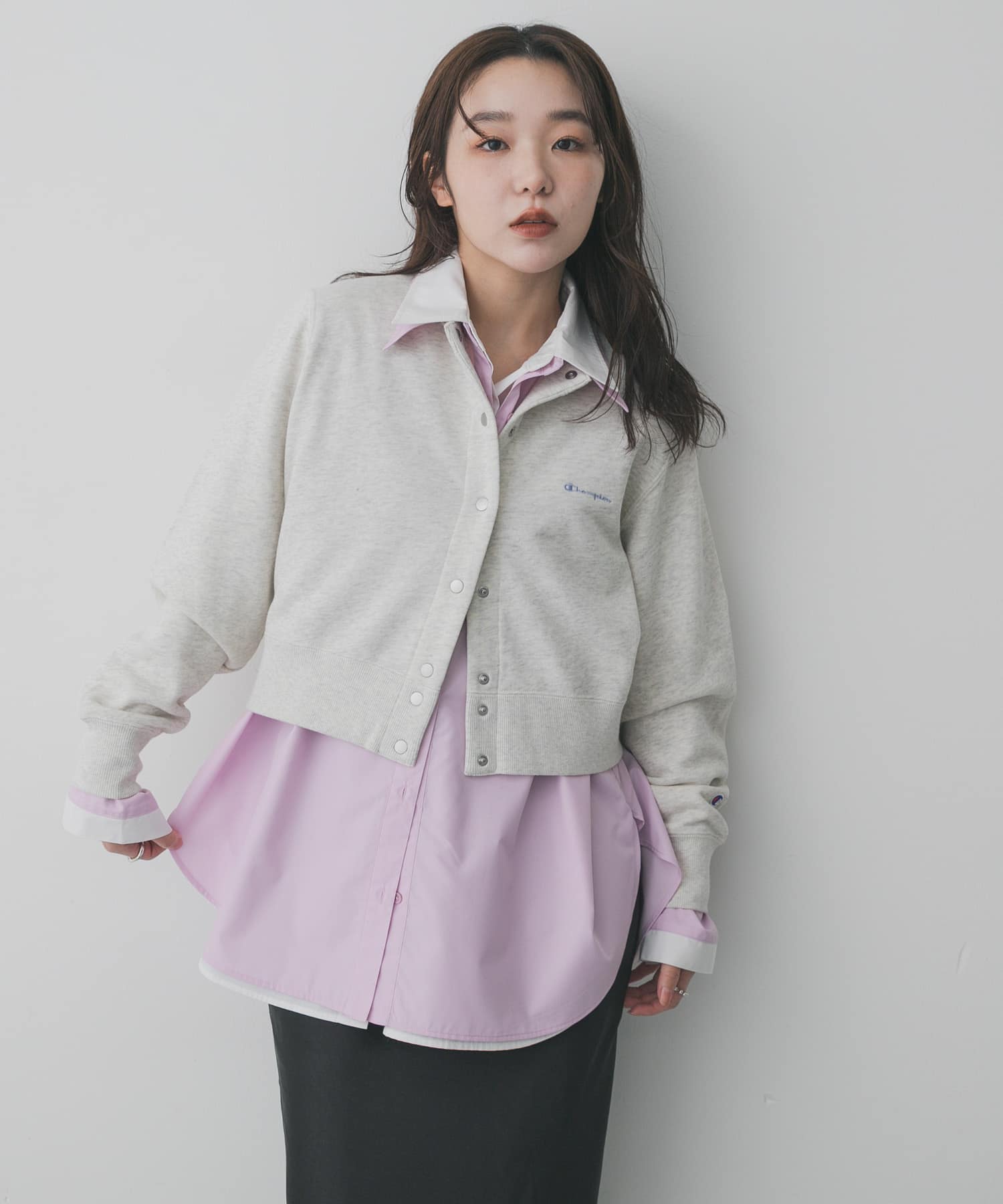 身長：158cm サイズ：one