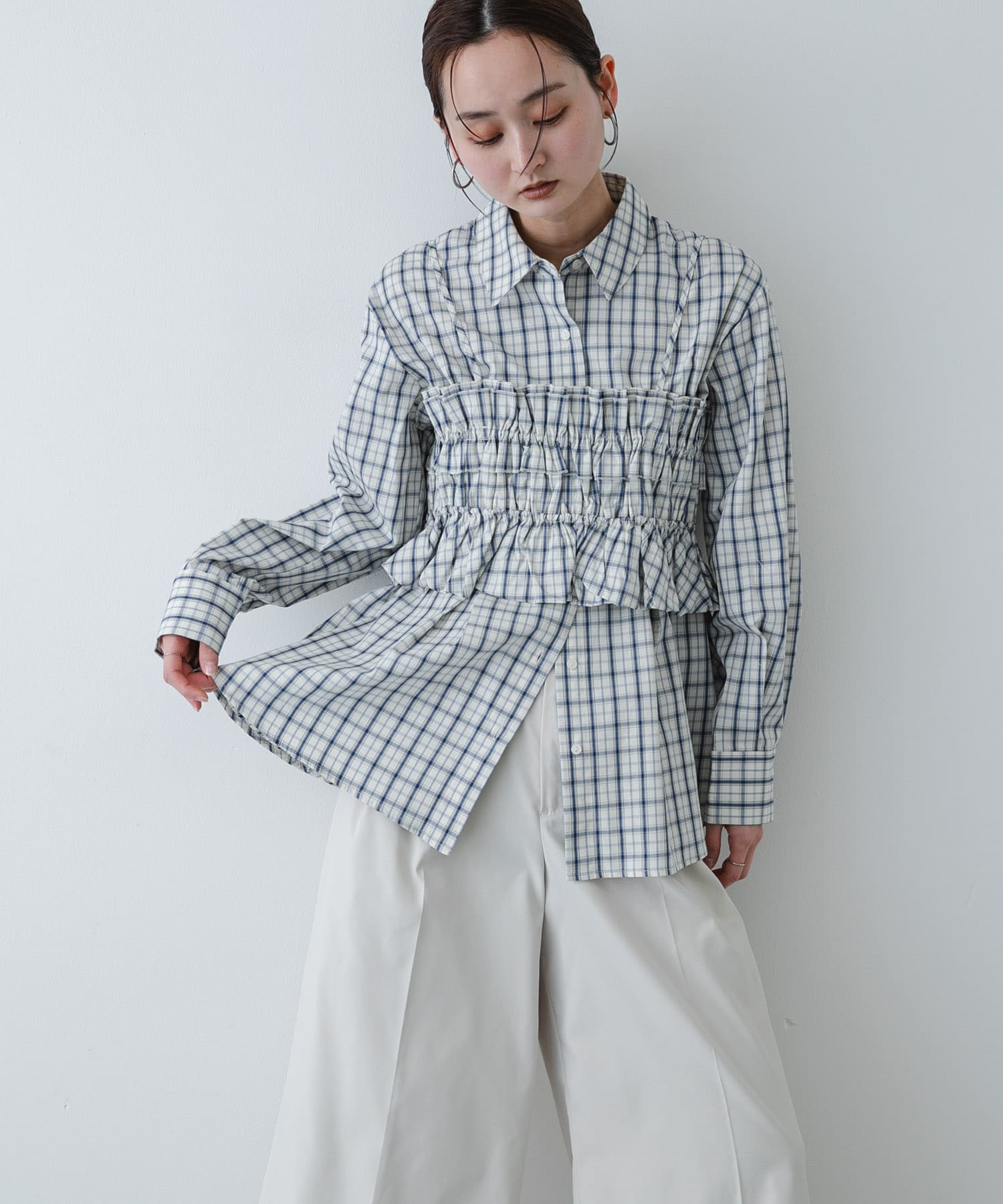 身長 : 169cm サイズ : one