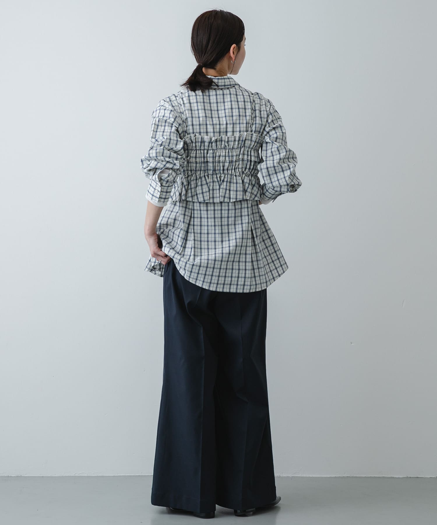 身長：169cm サイズ：one