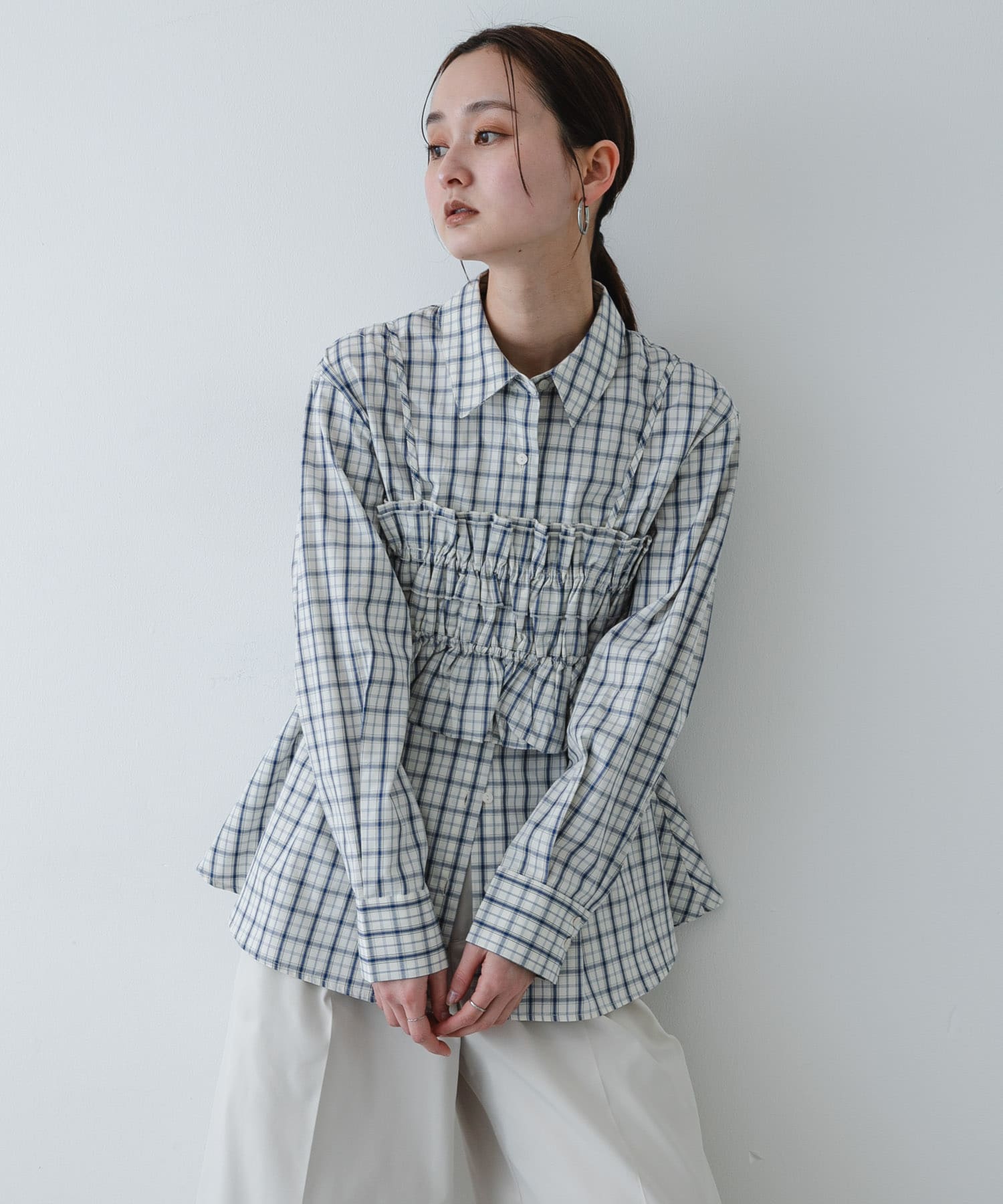 身長 : 169cm サイズ : one