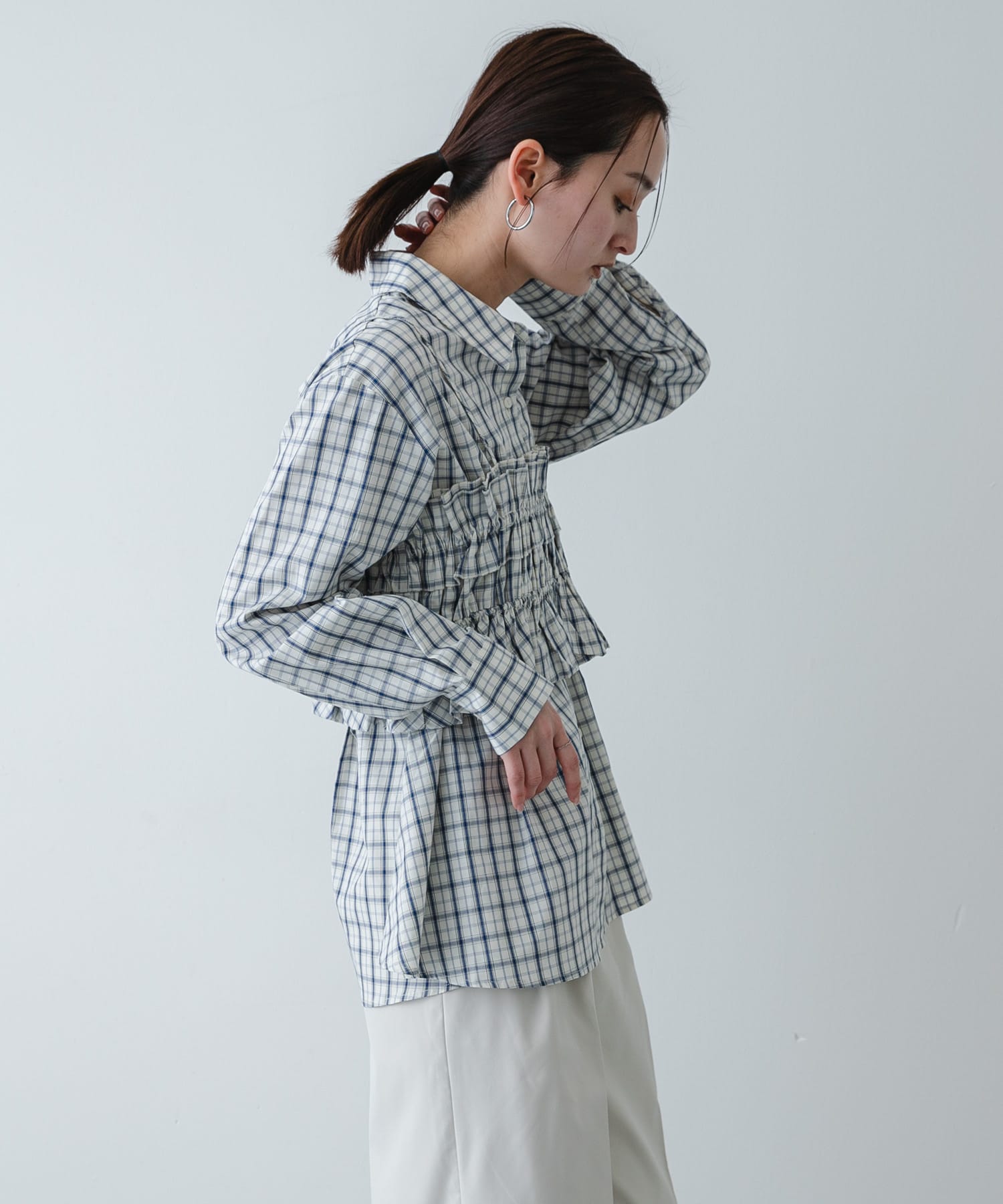 身長 : 169cm サイズ : one