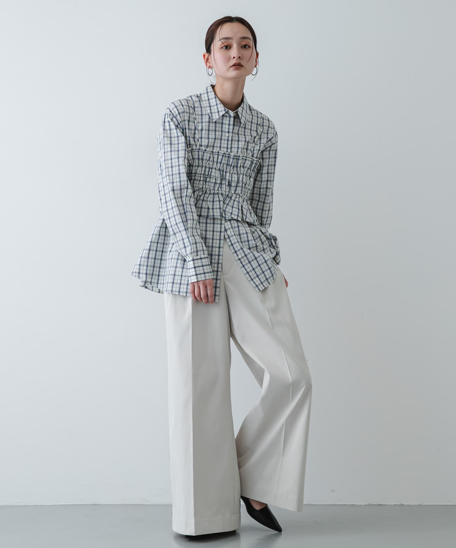 身長 : 169cm サイズ : one