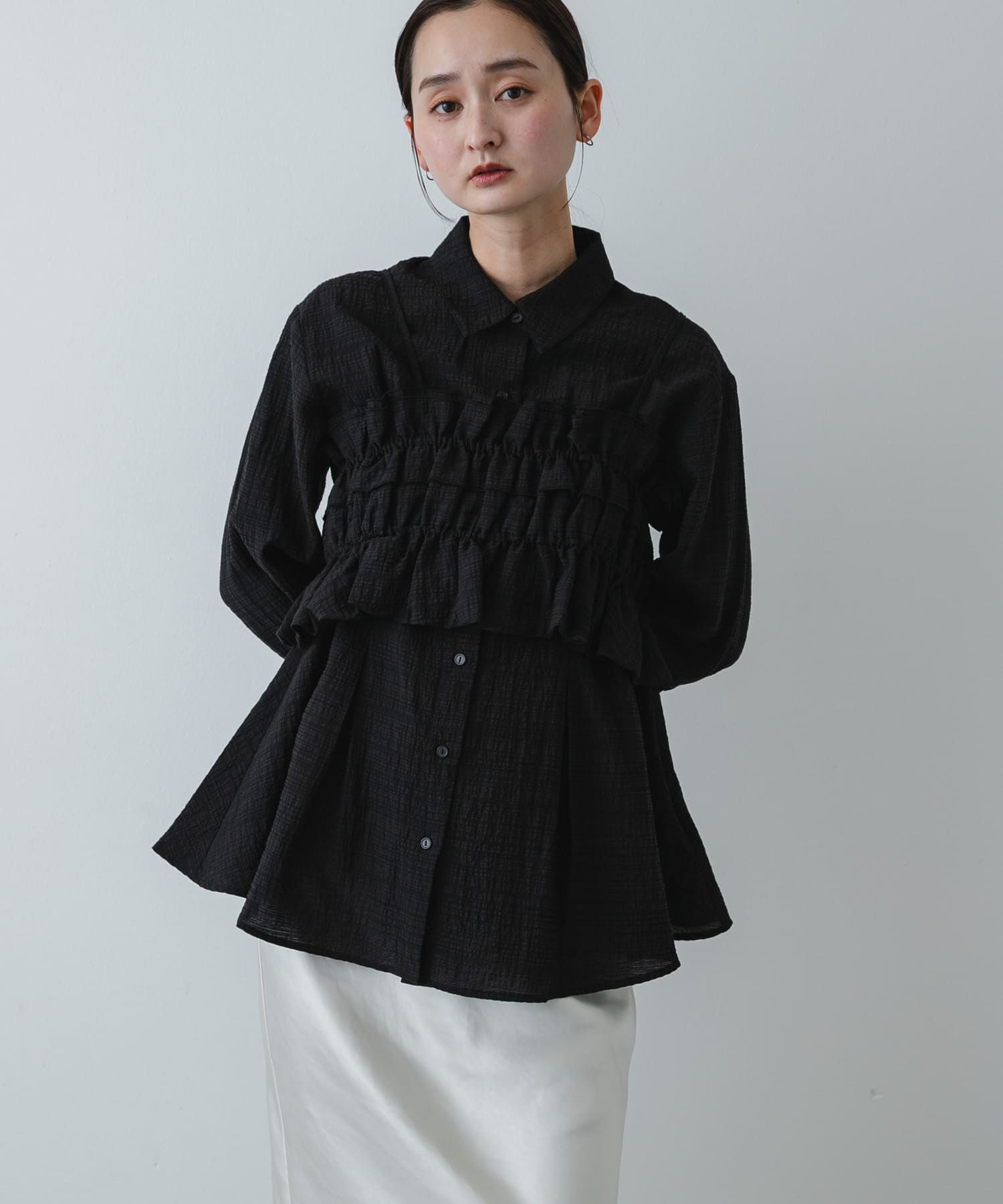 身長 : 169cm サイズ : one