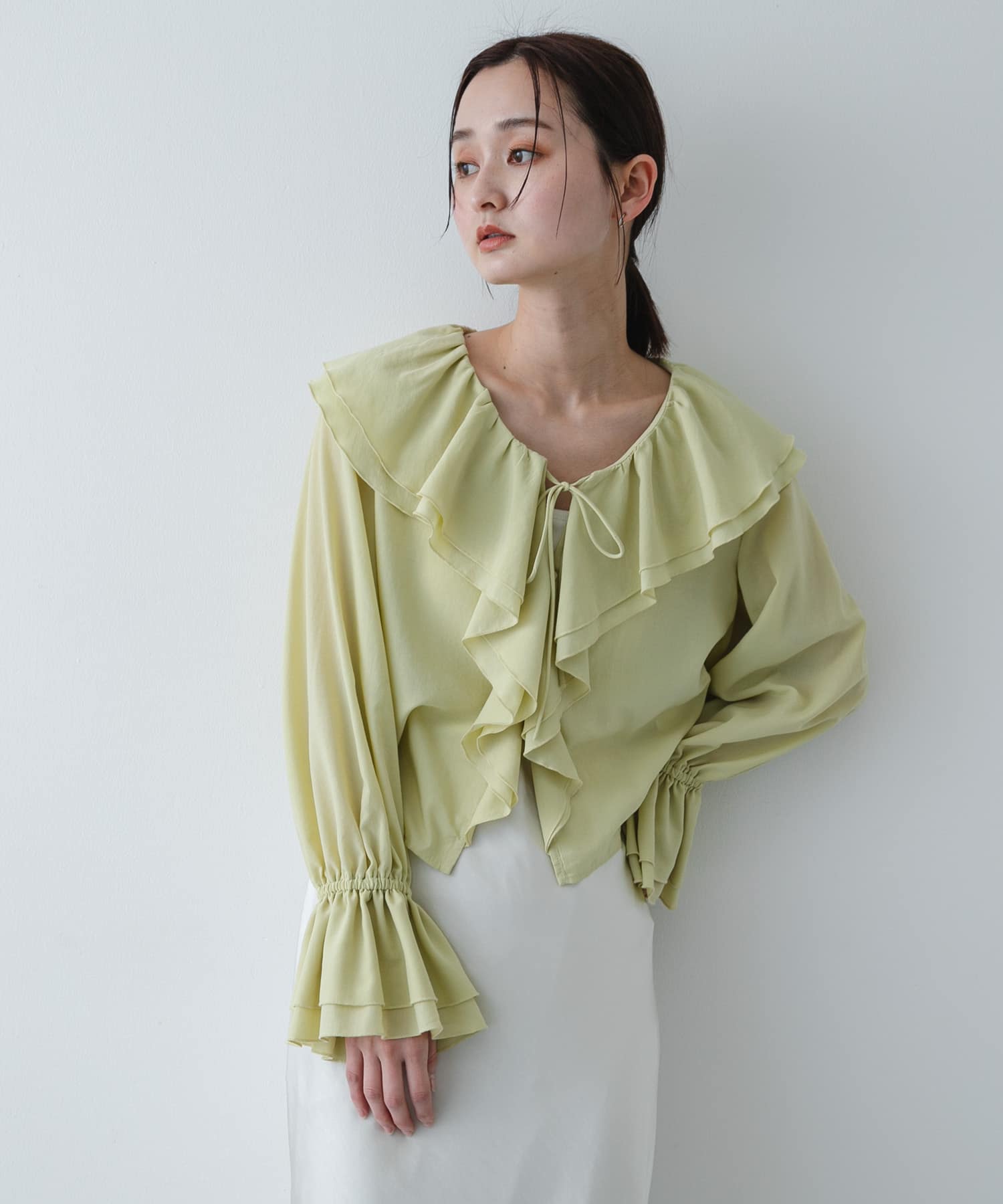 身長：169cm サイズ：one