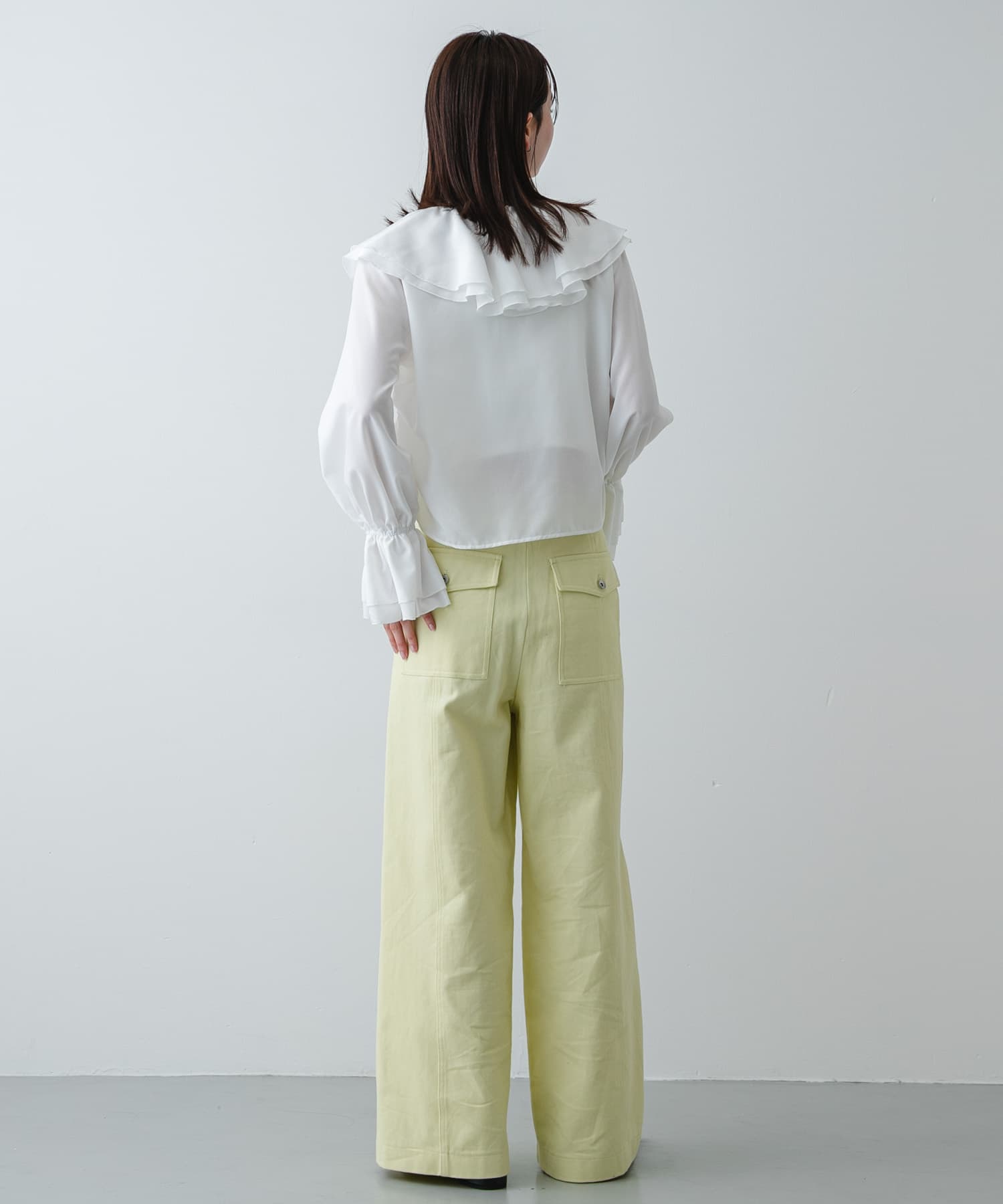 身長：169cm サイズ：one