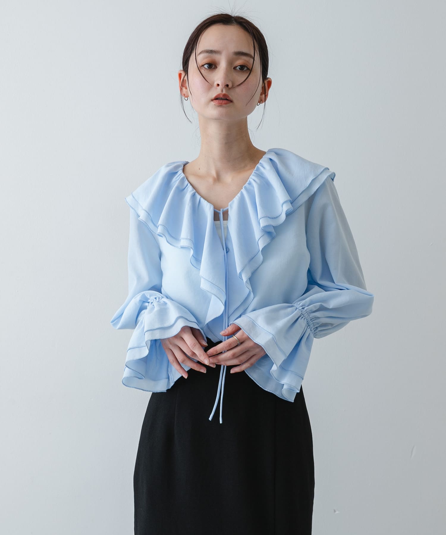 身長：169cm サイズ：one