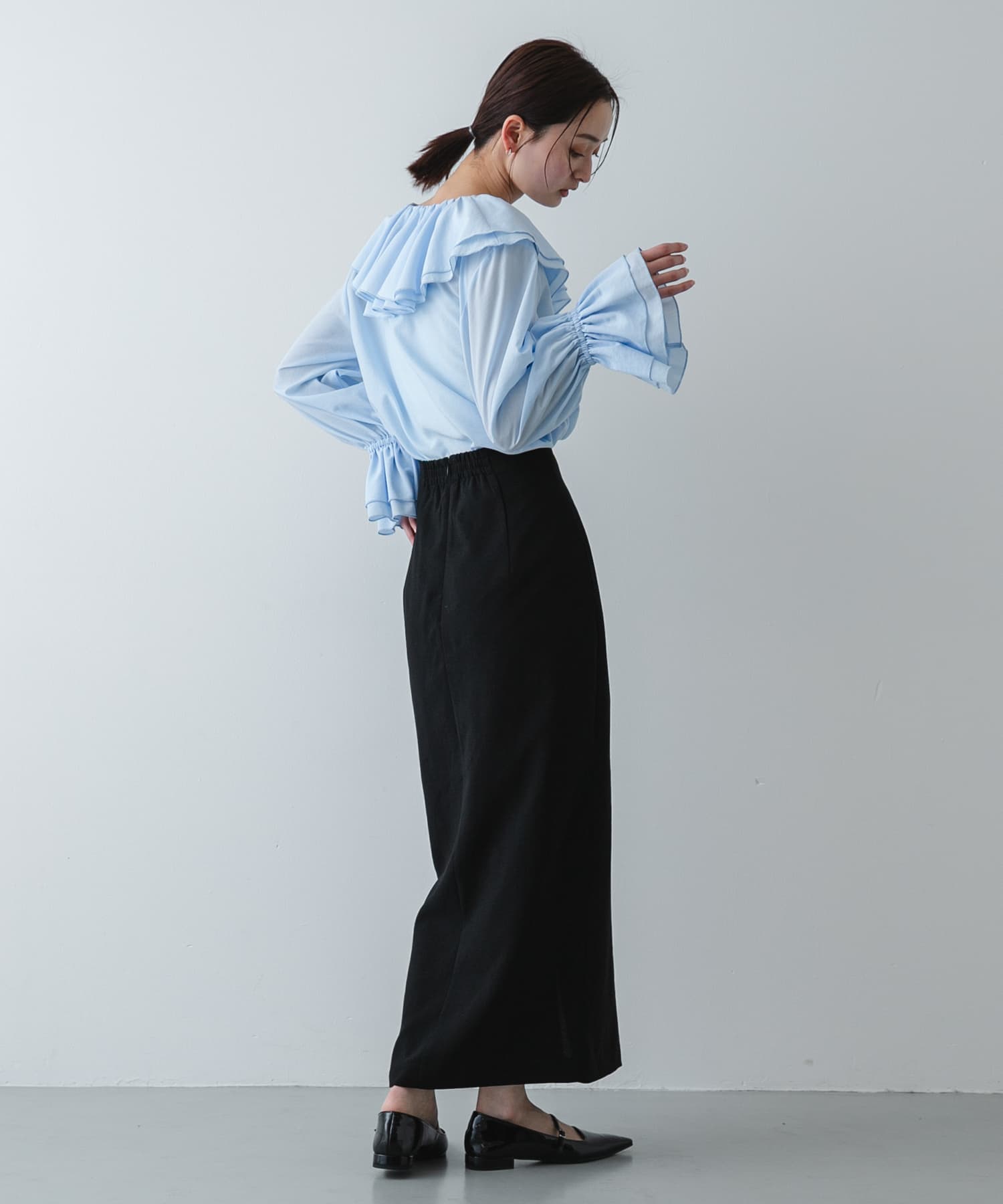 身長：169cm サイズ：one