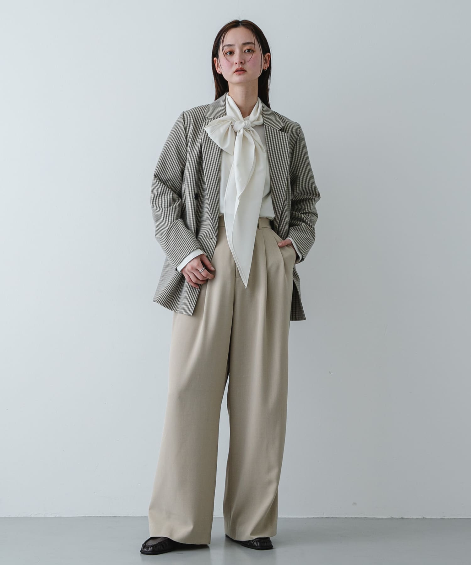 身長：169cm サイズ：one