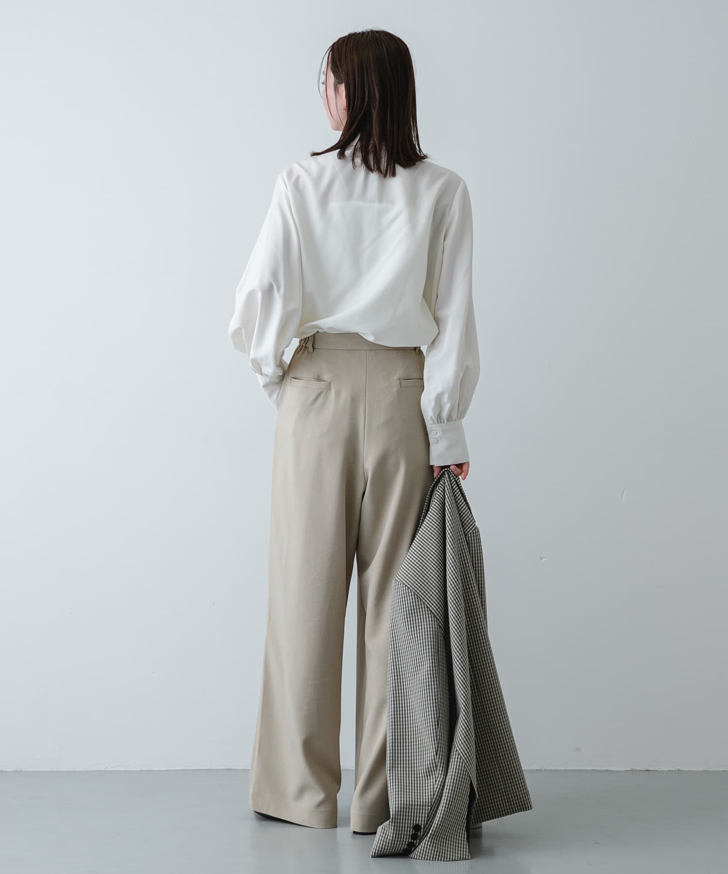 身長：169cm サイズ：one