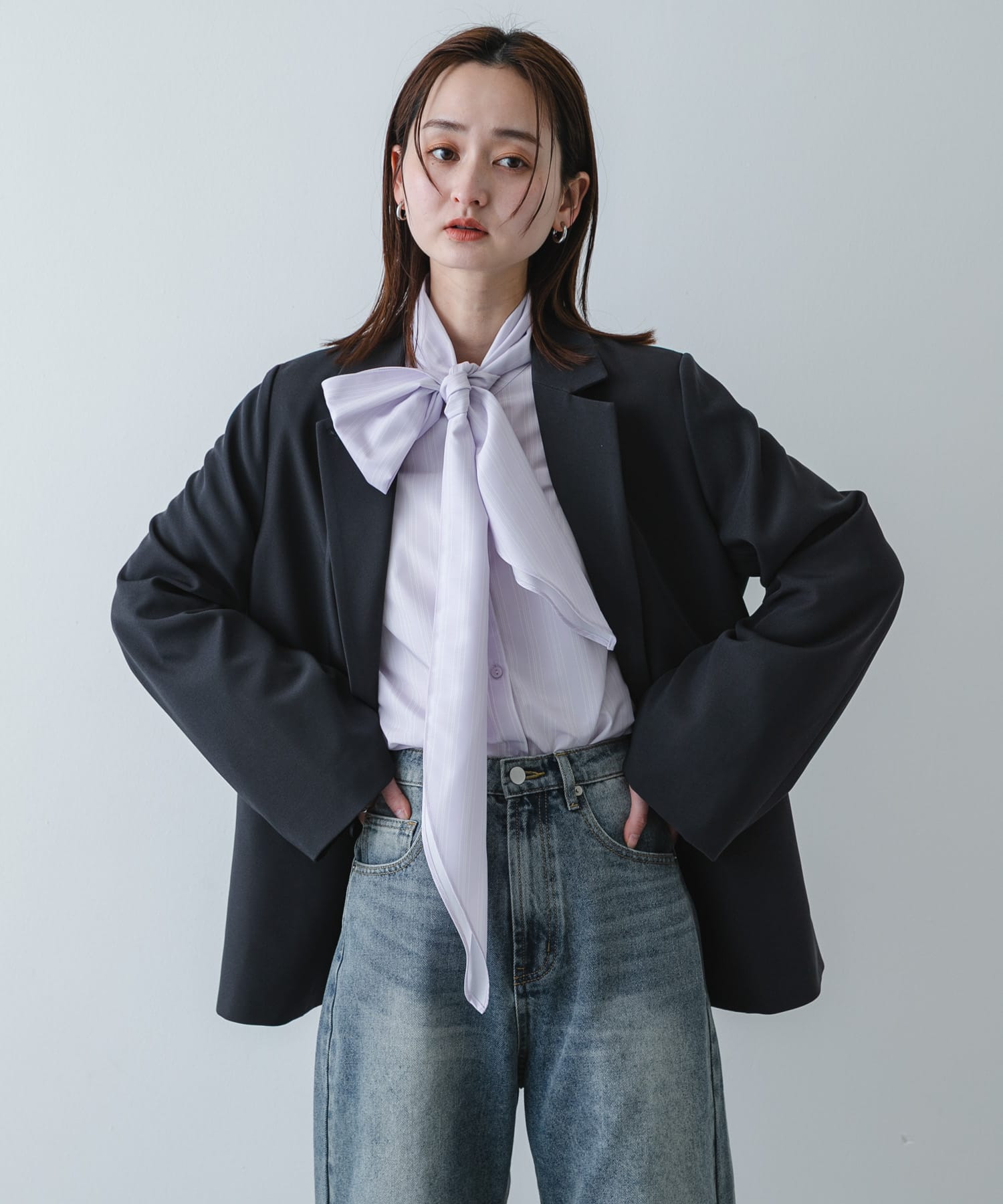 身長：169cm サイズ：one