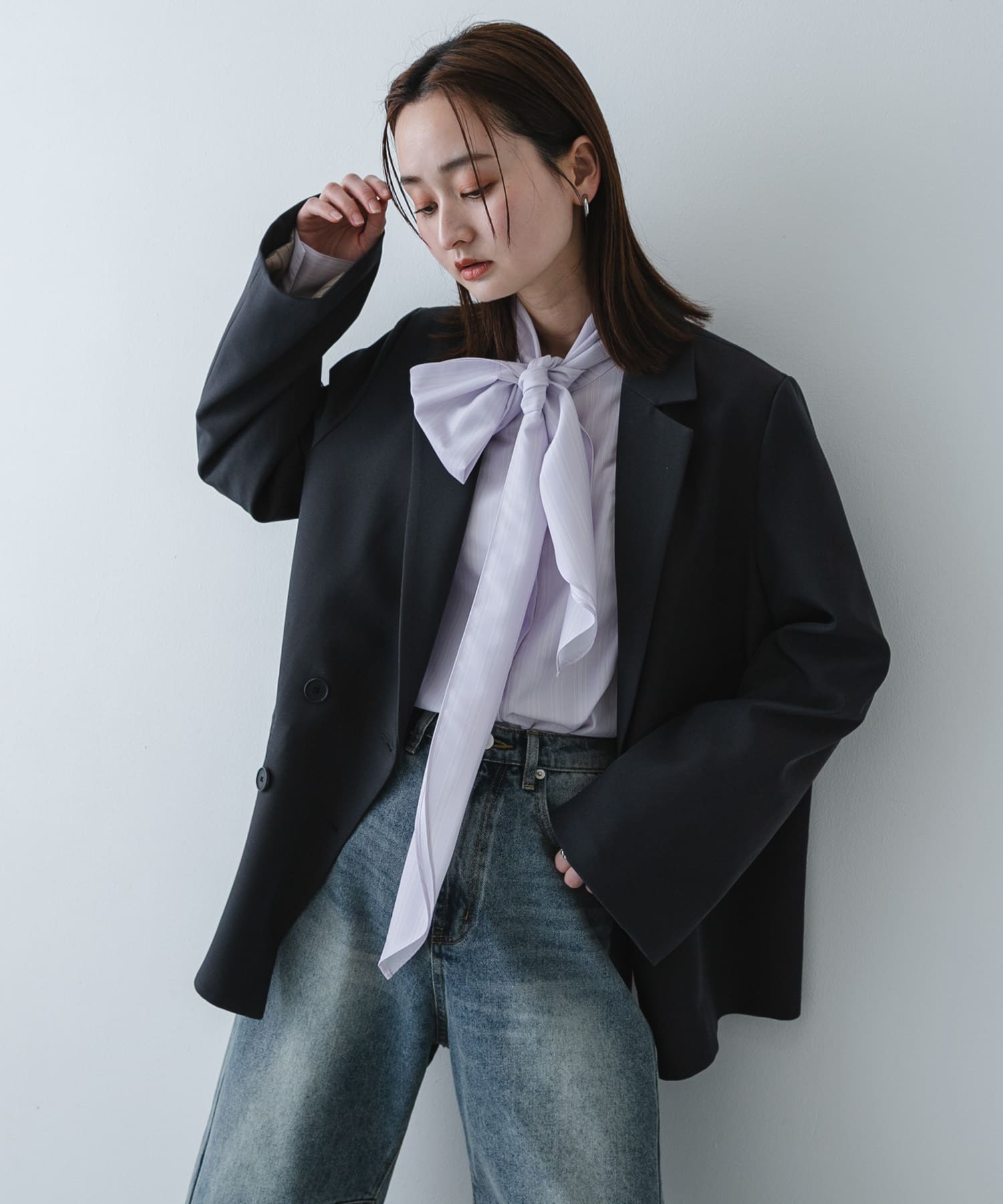 身長：169cm サイズ：one