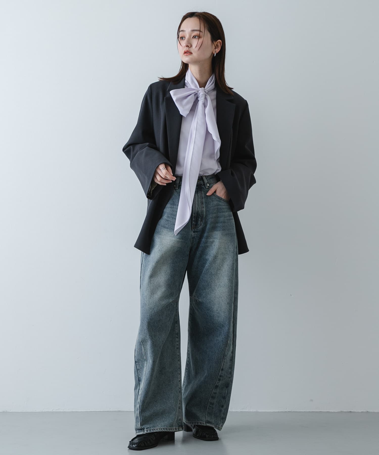 身長：169cm サイズ：one