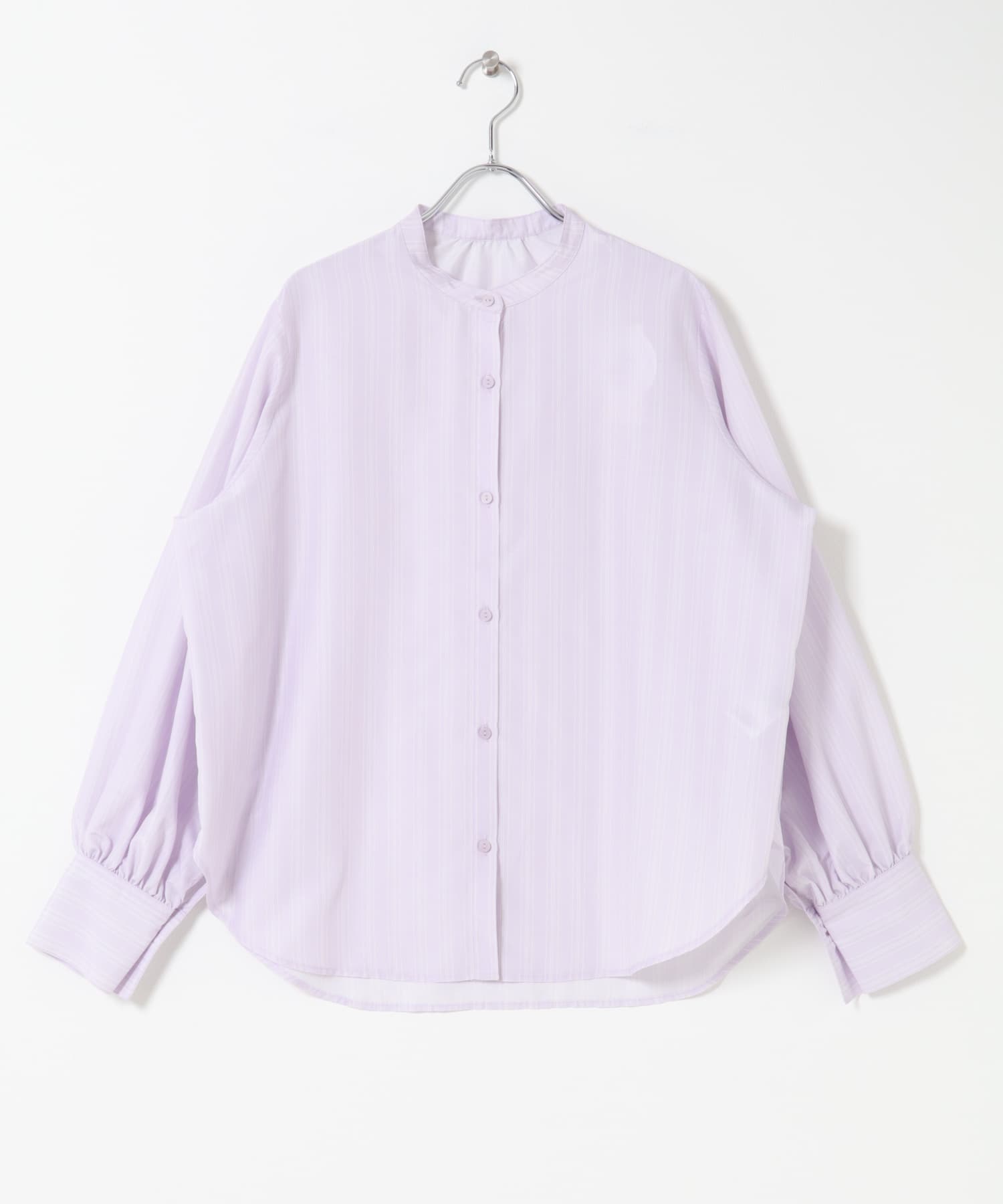 『イージーケア』ボウタイリボンブラウス PINK One