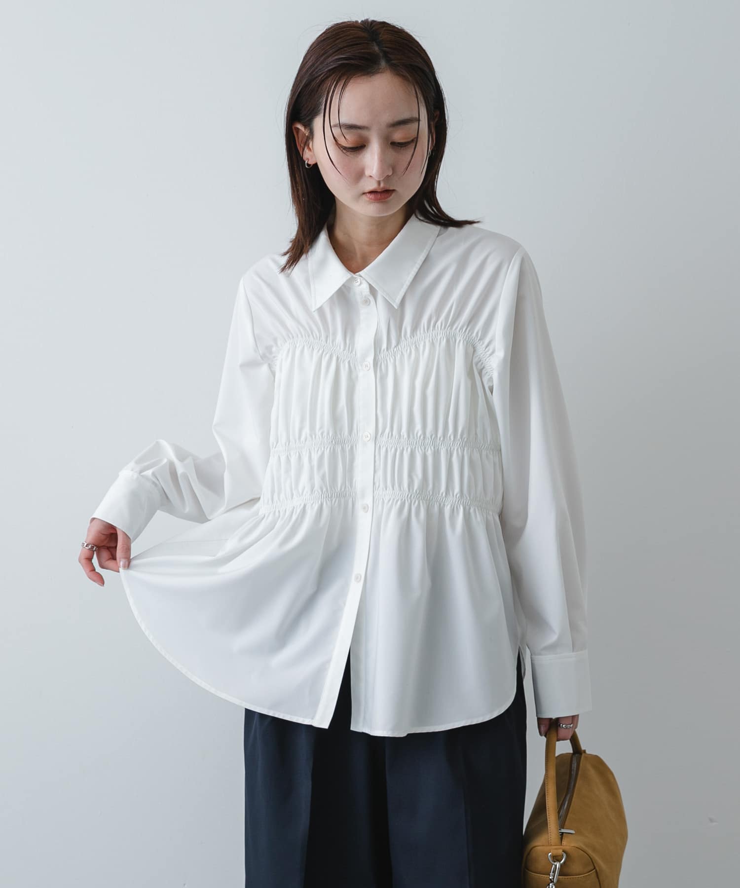 身長：169cm サイズ：one