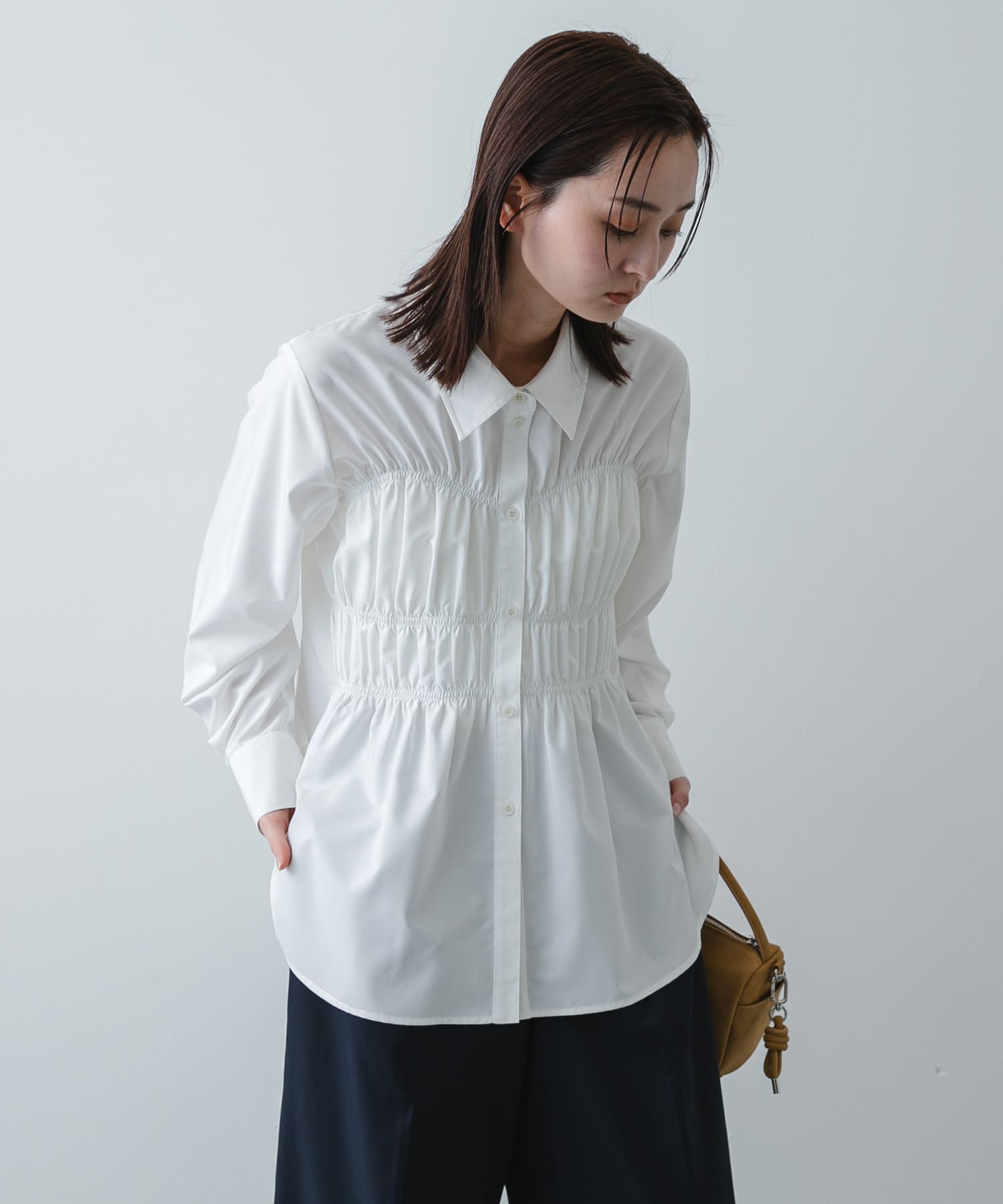 身長：169cm サイズ：one