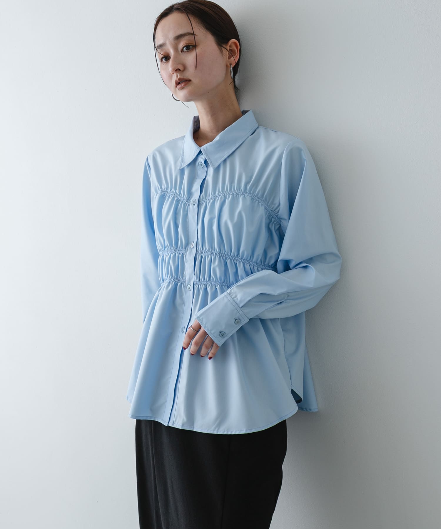 身長：169cm サイズ：one