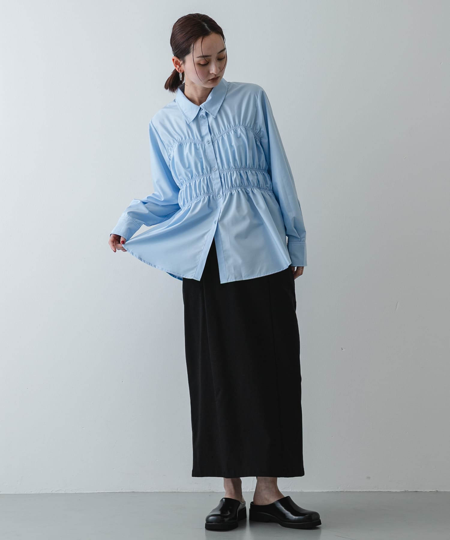 身長：169cm サイズ：one