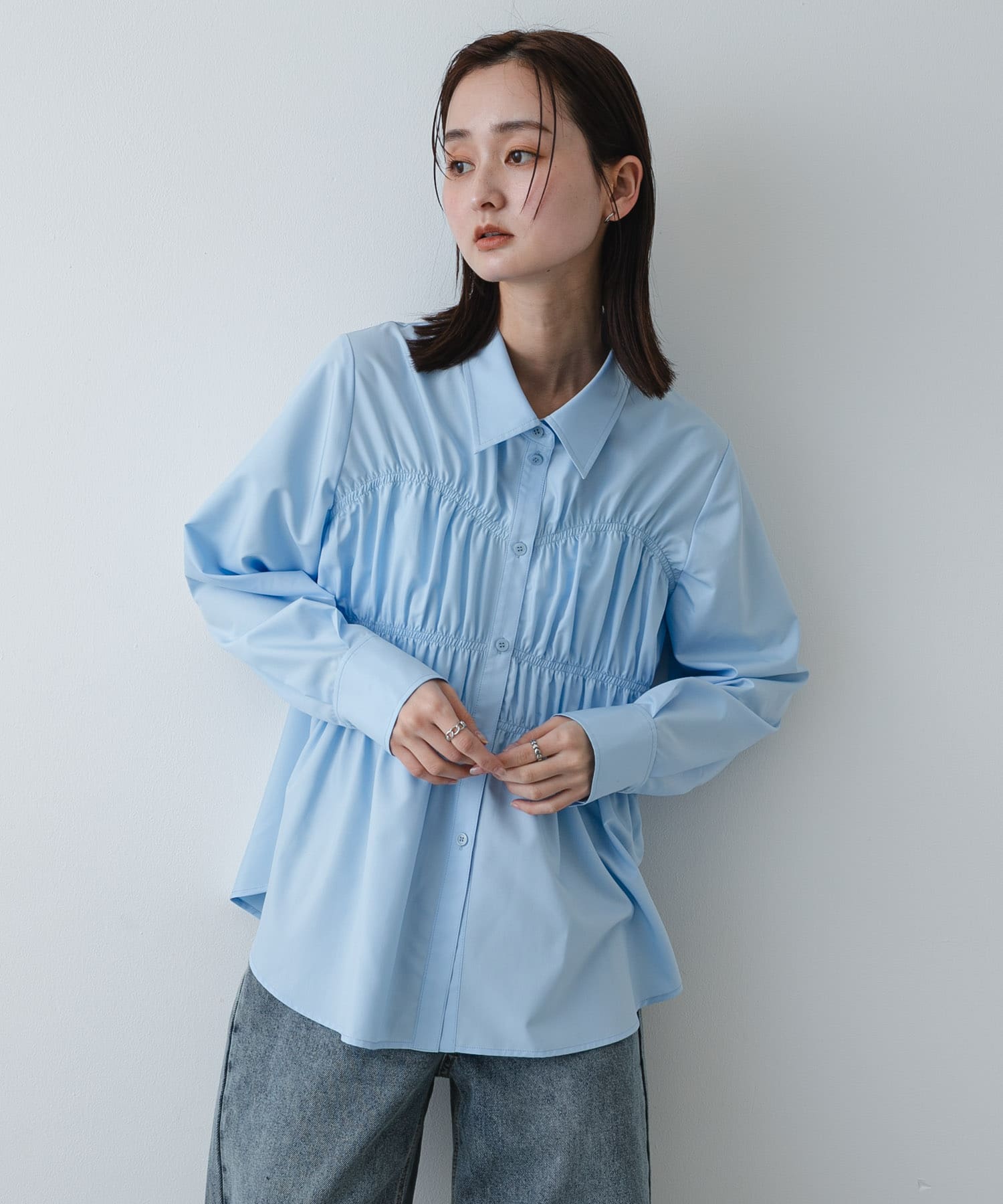 身長：169cm サイズ：one