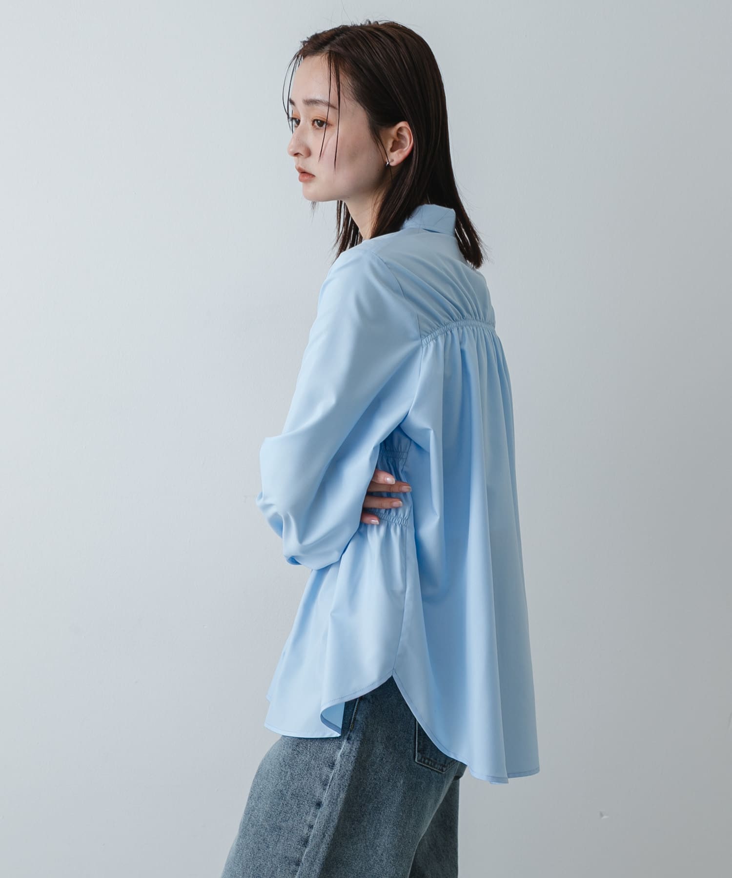 身長：169cm サイズ：one