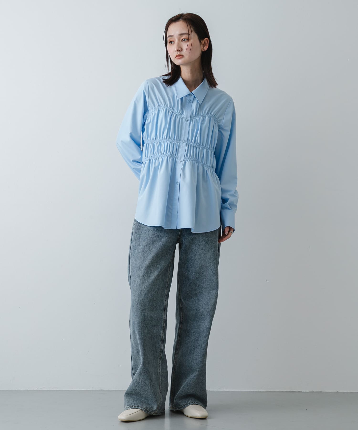 身長：169cm サイズ：one