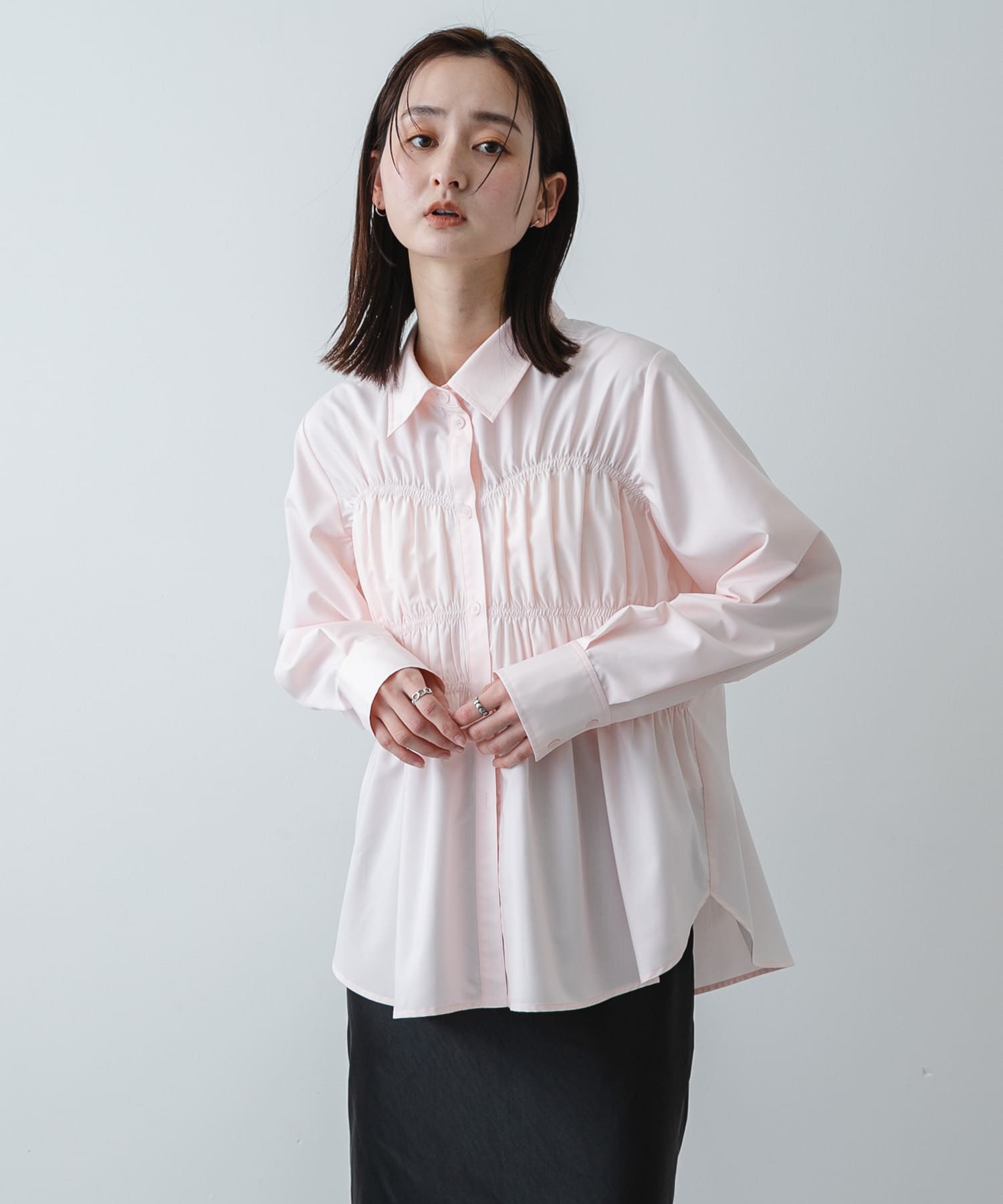 身長：169cm サイズ：one