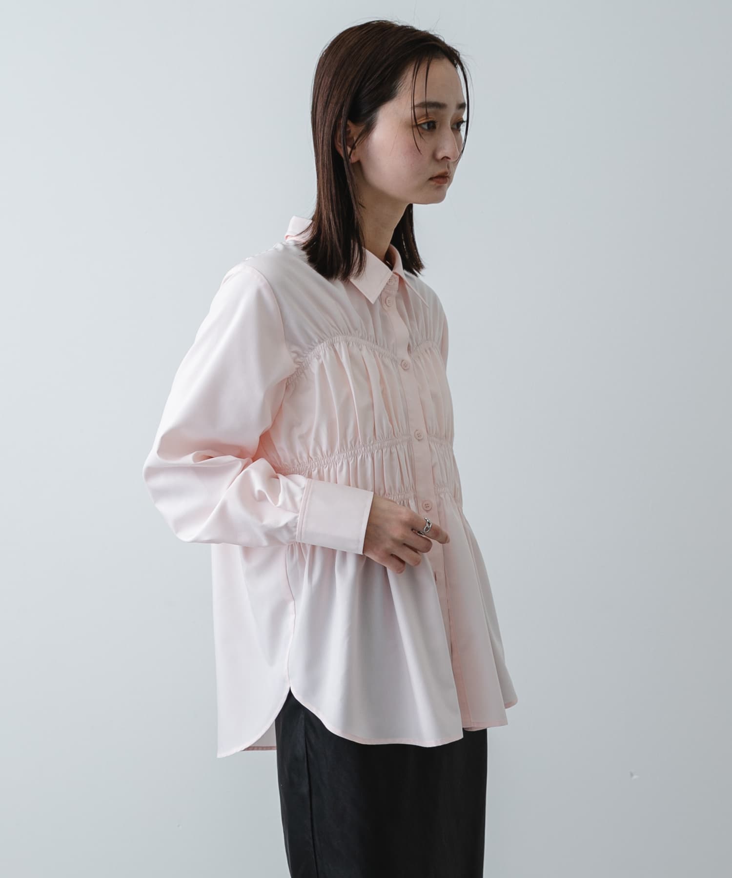 身長：169cm サイズ：one