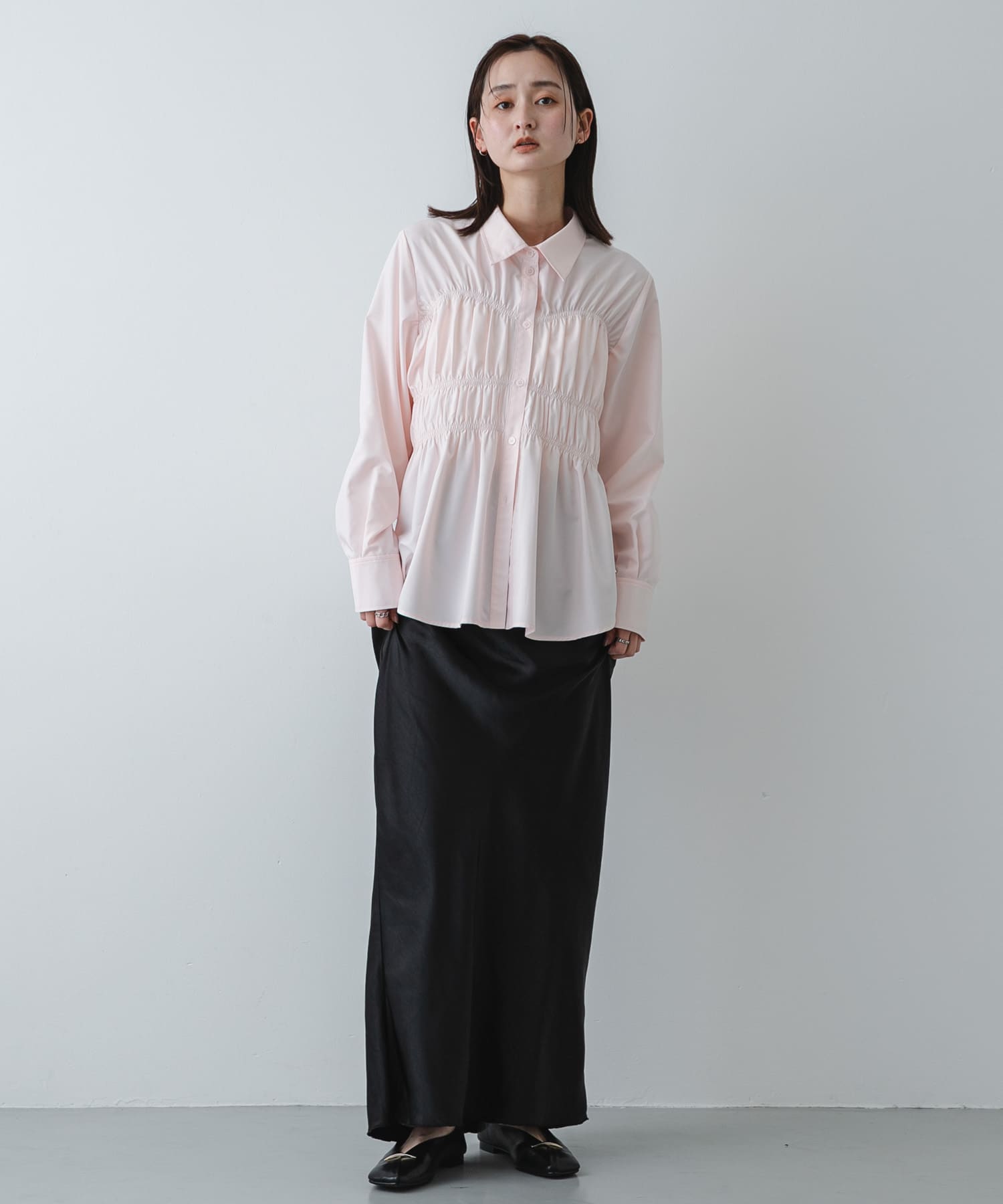 身長：169cm サイズ：one