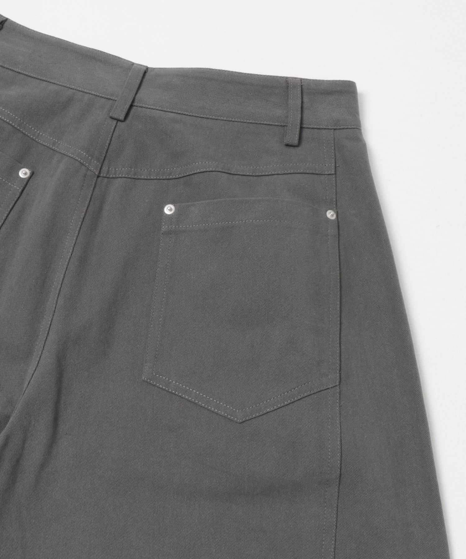 バレルレッグチノパンツ CHARCOAL S